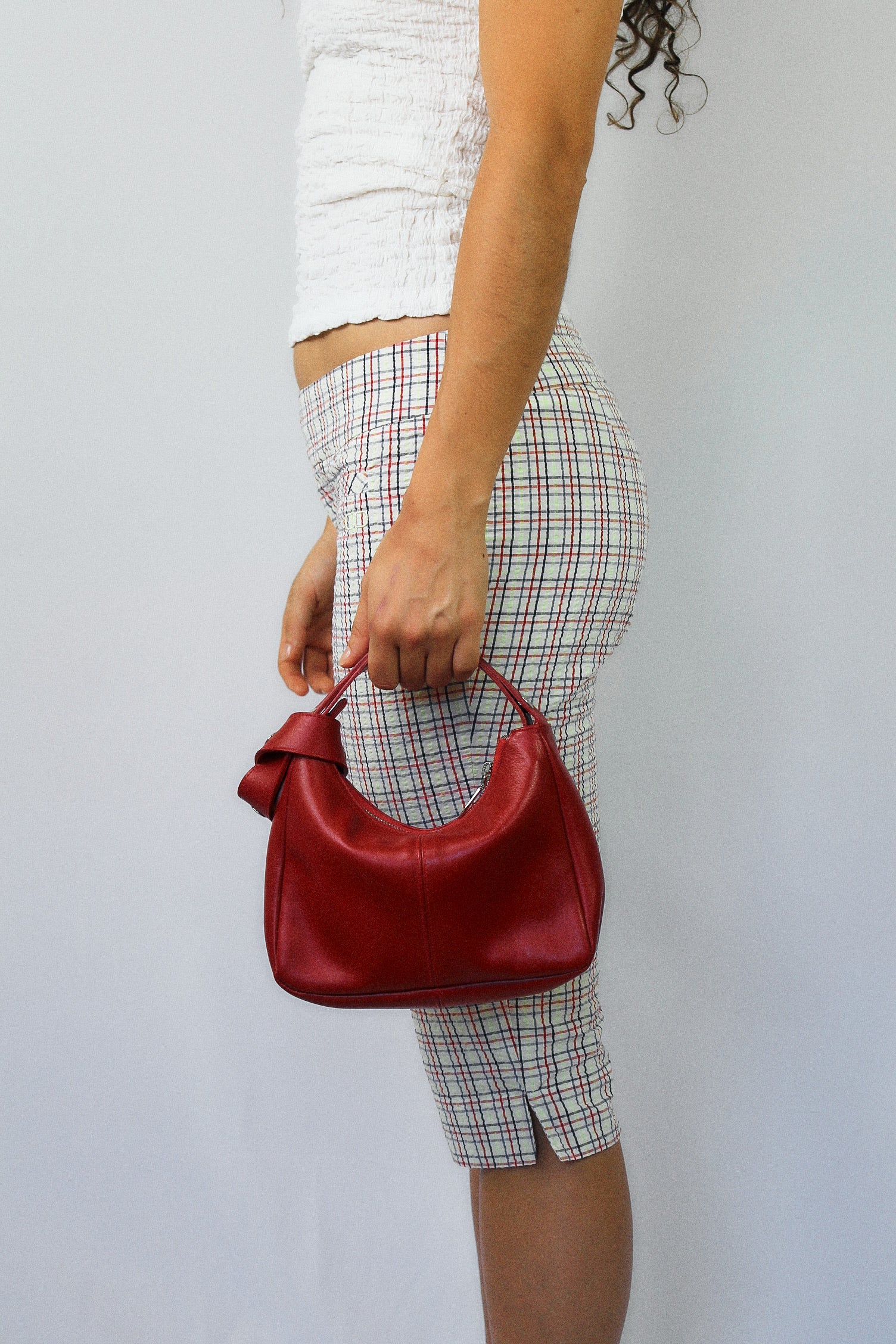 Tika Small Bag in Nappa Leather - Red
