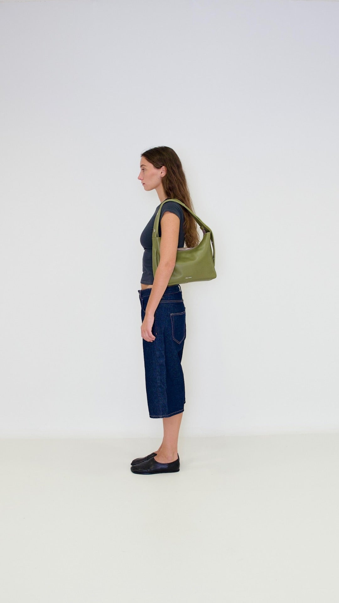 Tika Bag in Nappa Leather - Khaki