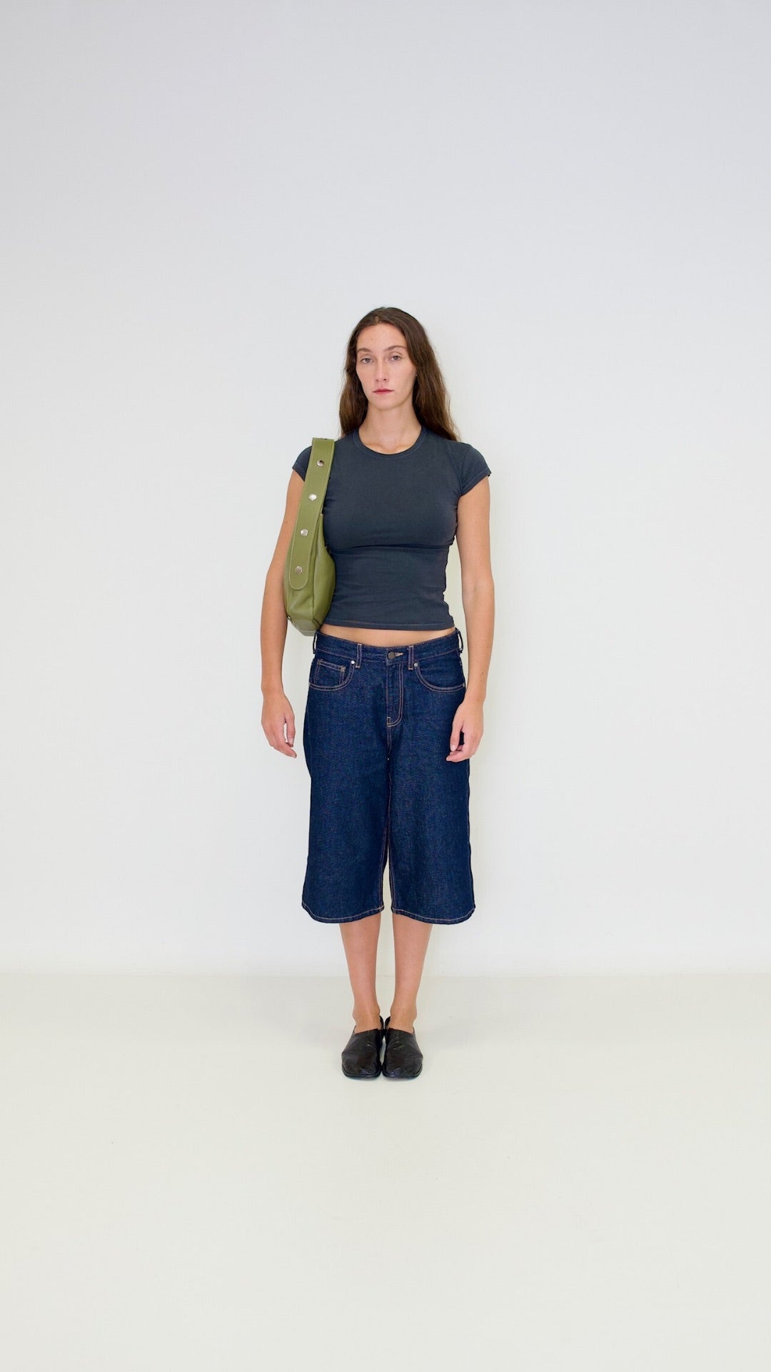 Tika Bag in Nappa Leather - Khaki