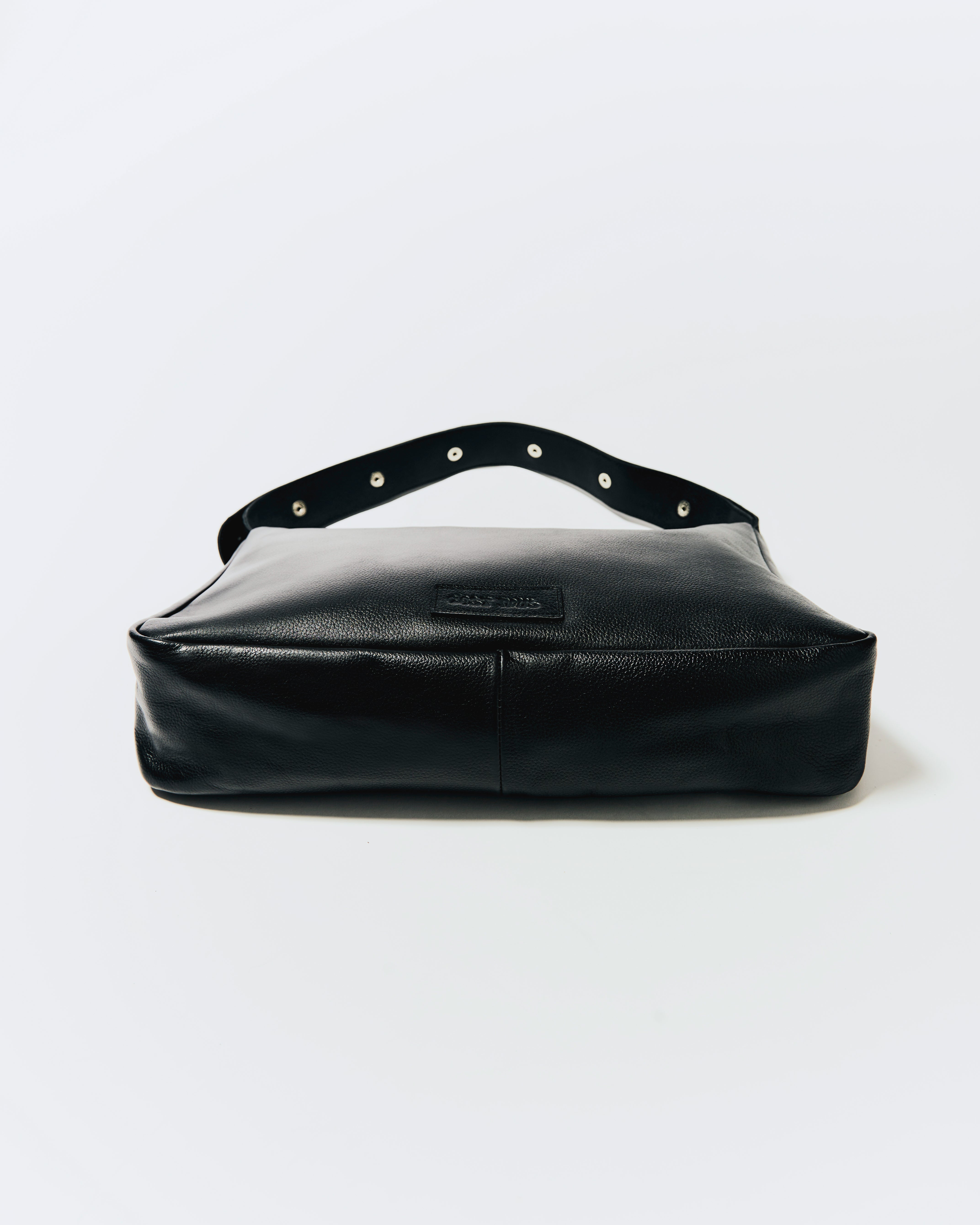 Tikon Bag in Grained Nappa Leather - Black