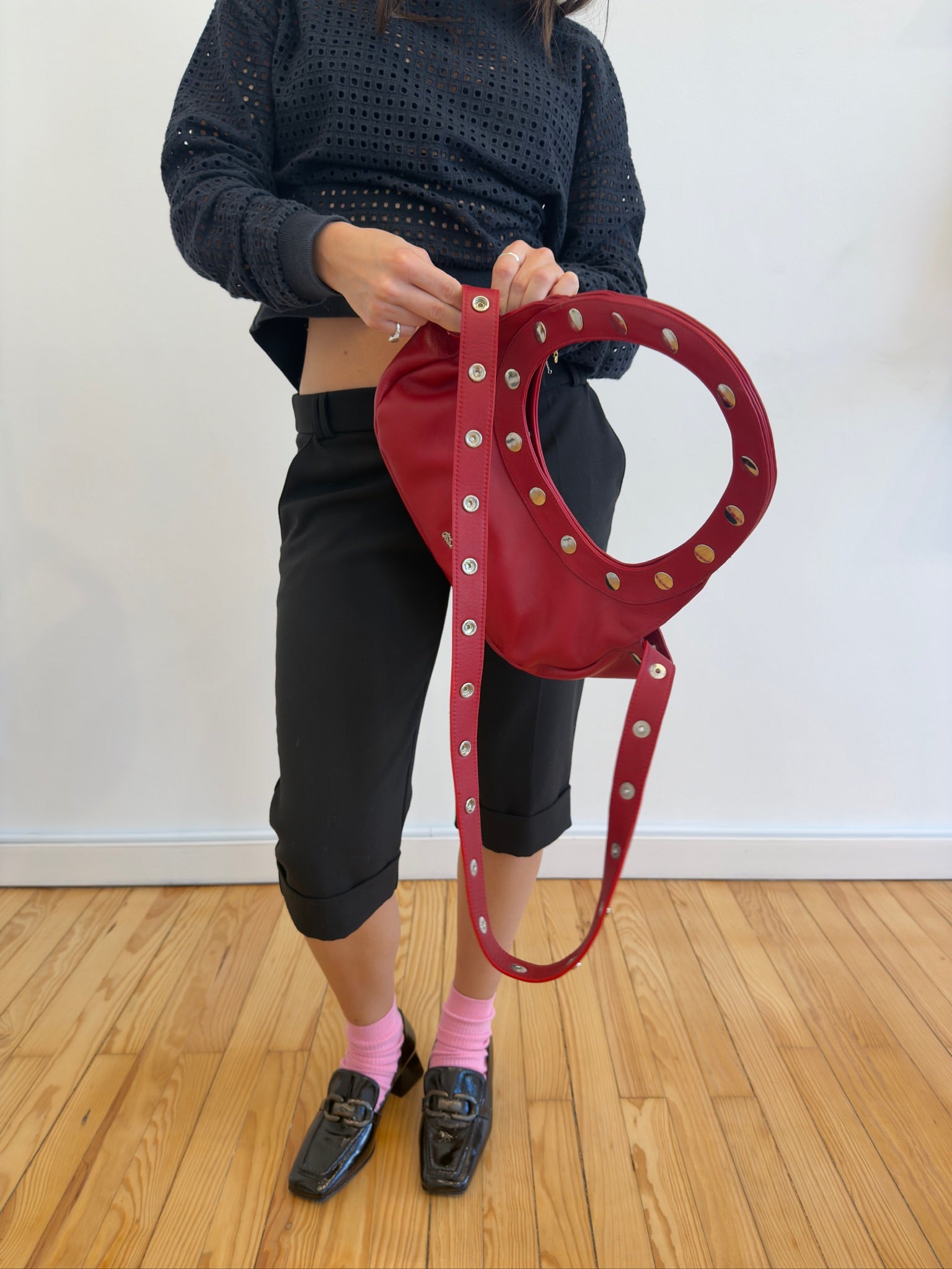 Sali Bag in Nappa Leather - Red