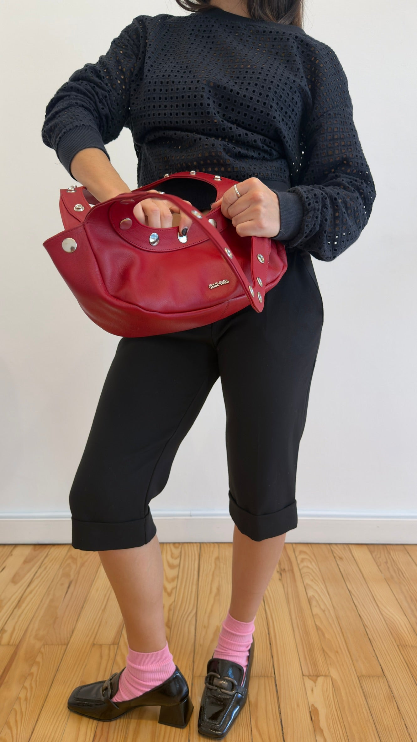 Sali Bag in Nappa Leather - Red