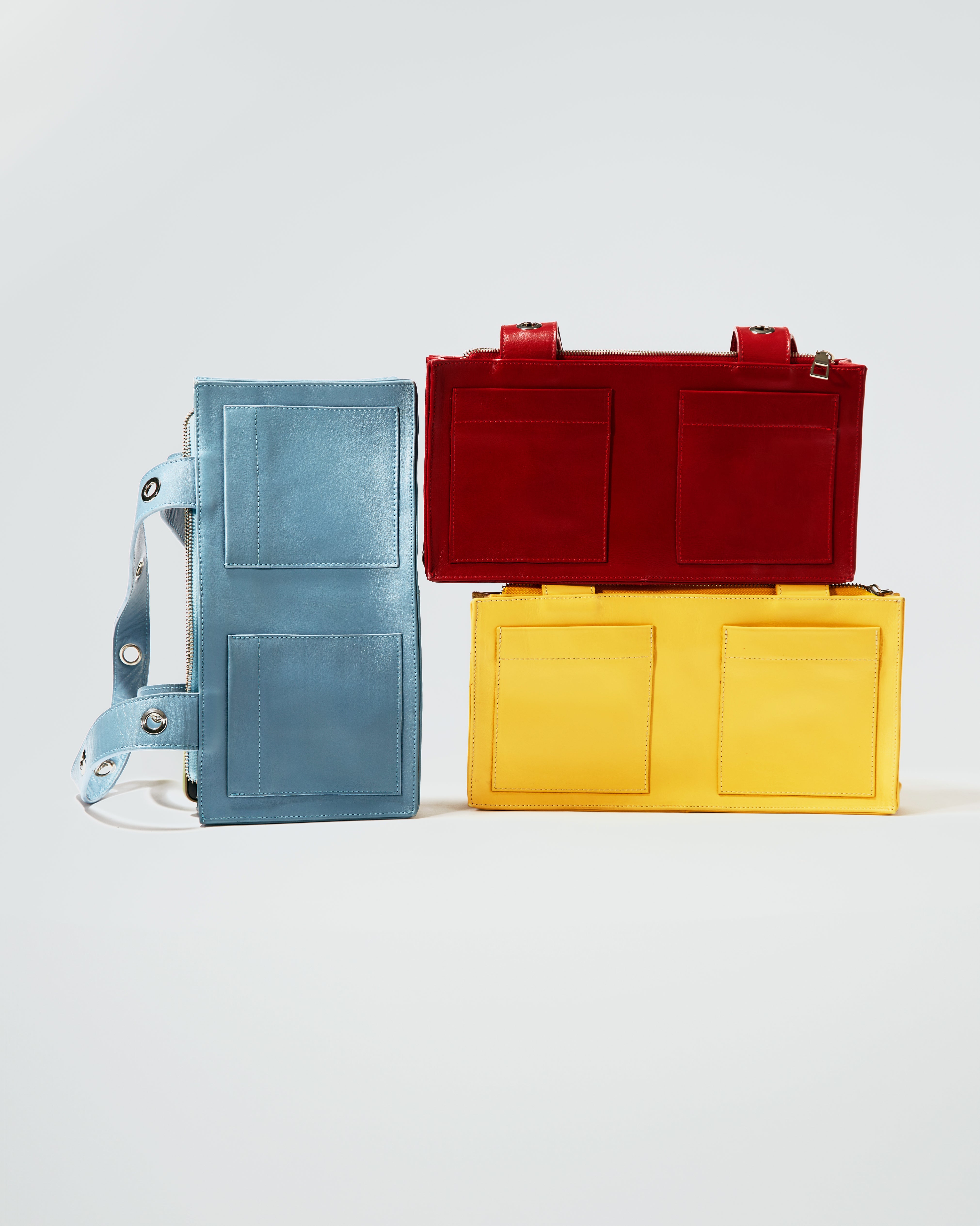 Mini Muse Bag in Nappa Leather - Blue
