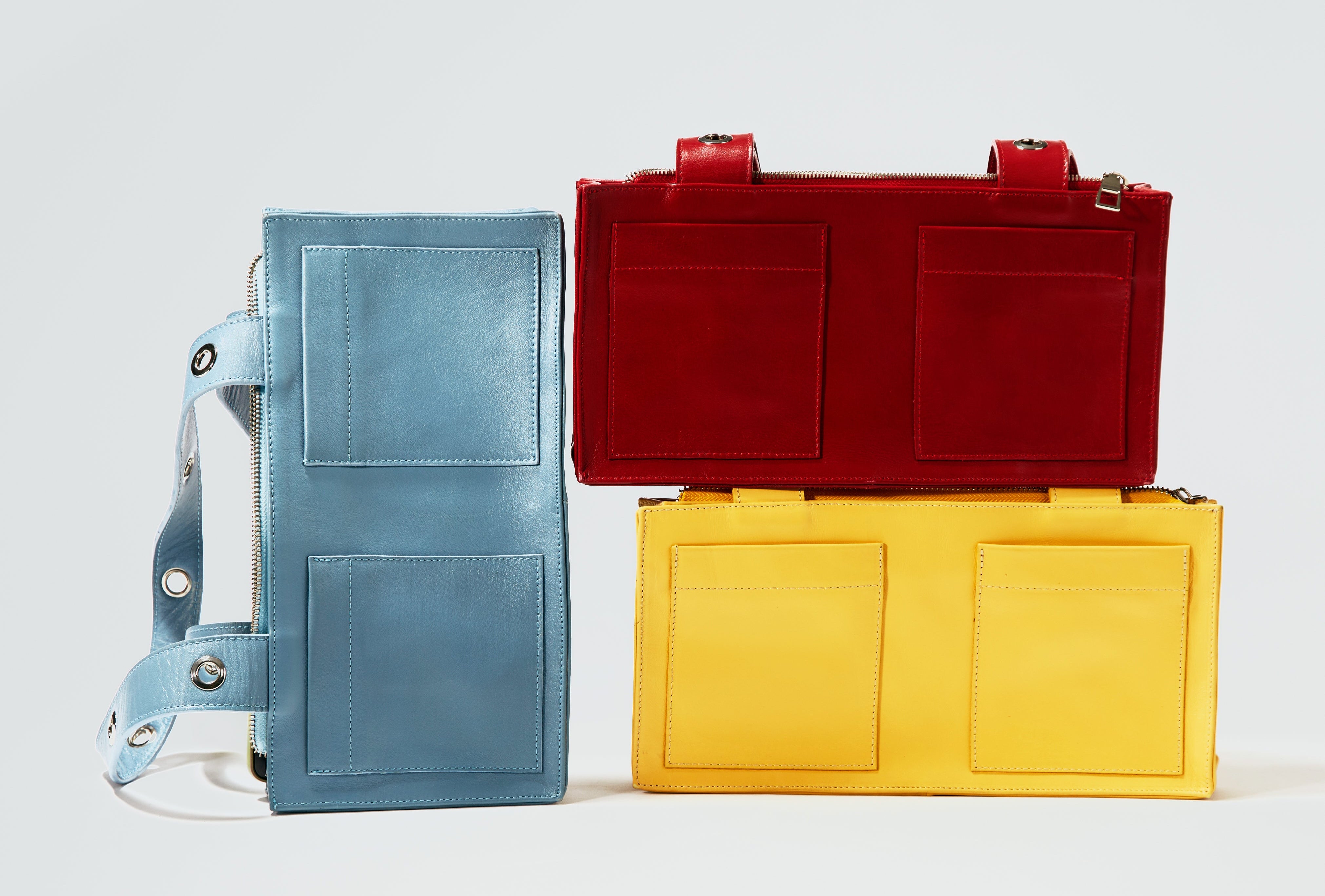 Mini Muse Bag in Nappa Leather - Blue
