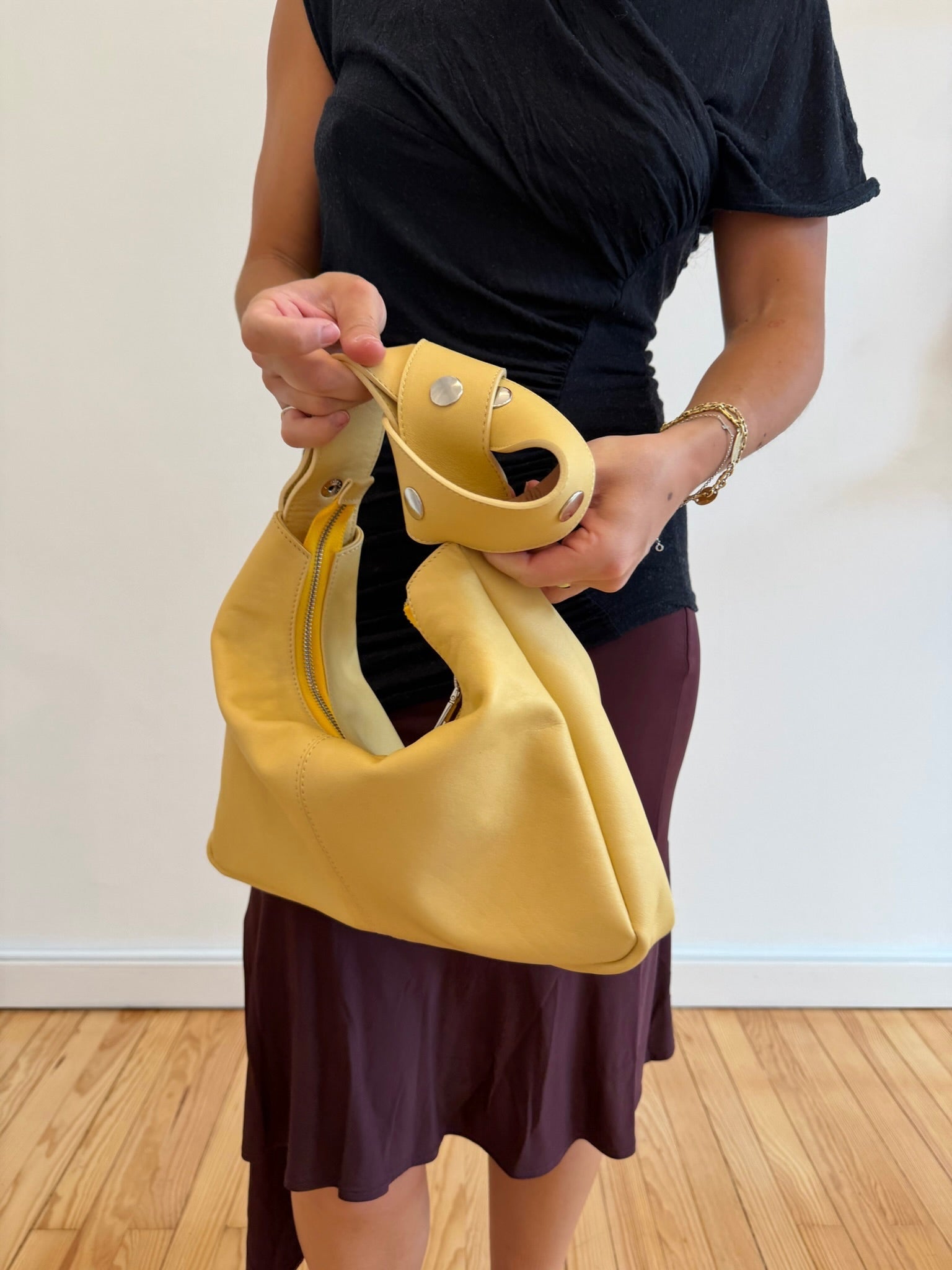 Tika Bag in Nappa Leather - Butter
