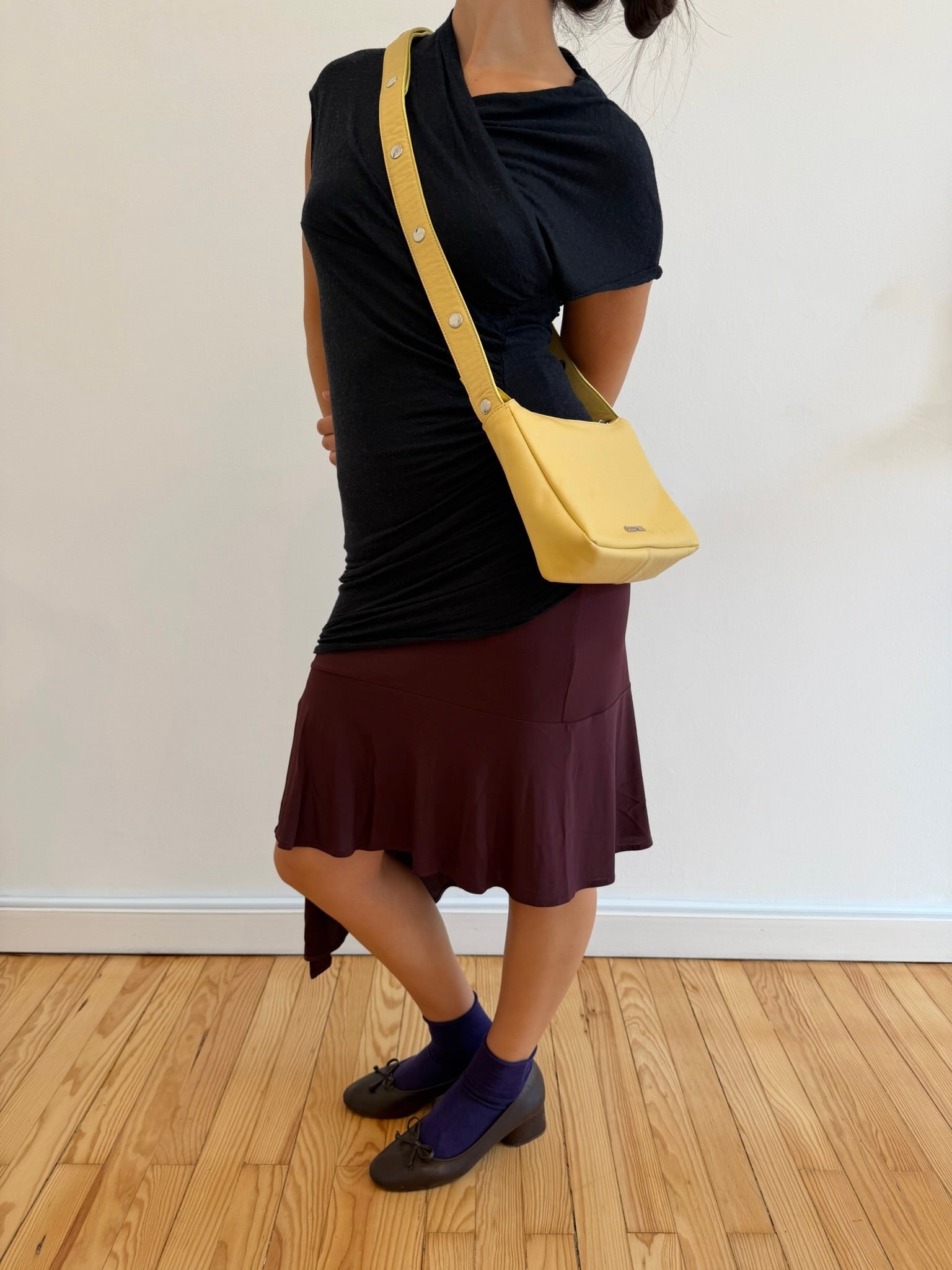Tika Small Bag in Nappa Leather - Butter