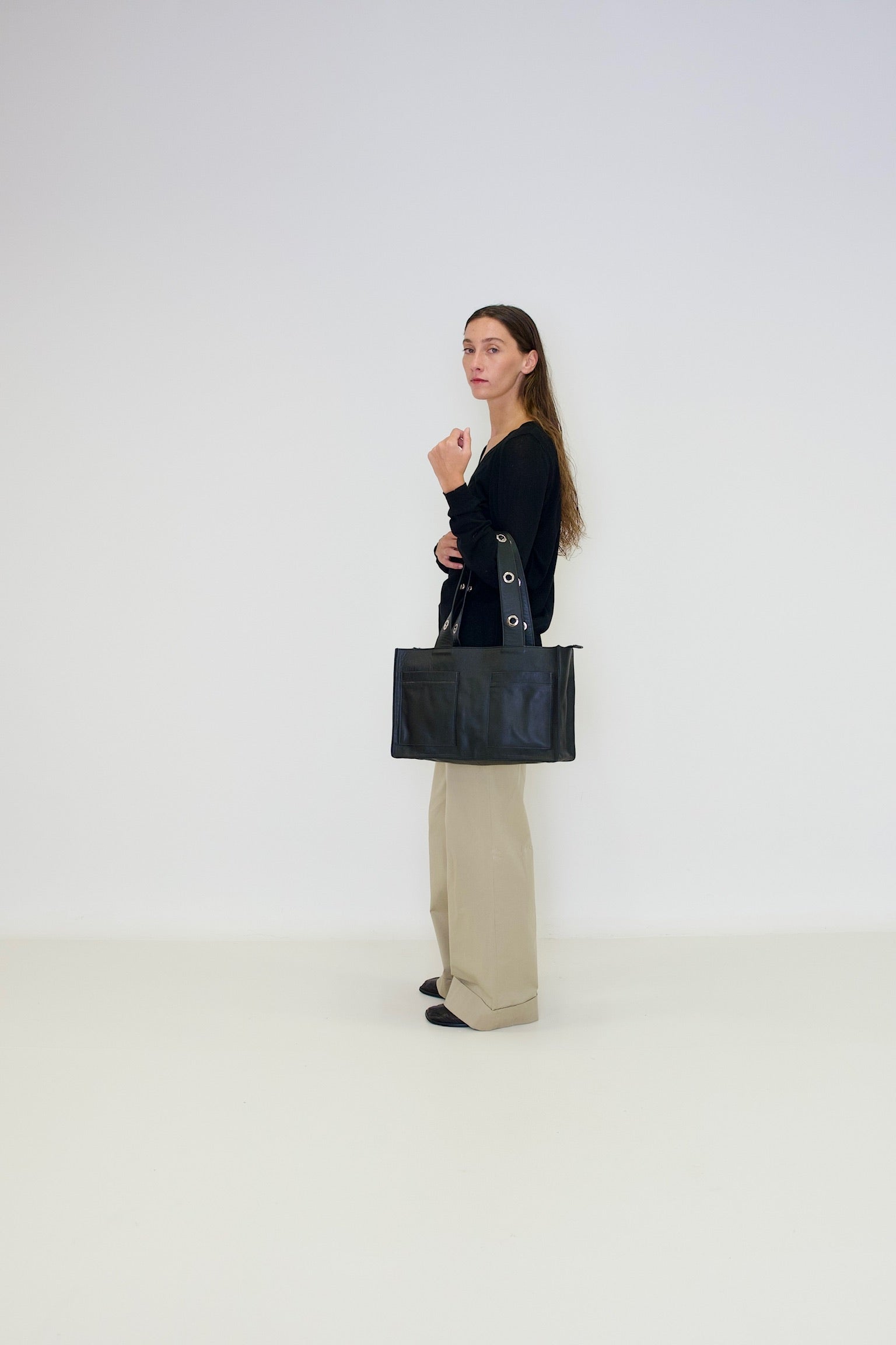 Muse Bag in Nappa Leather - Black