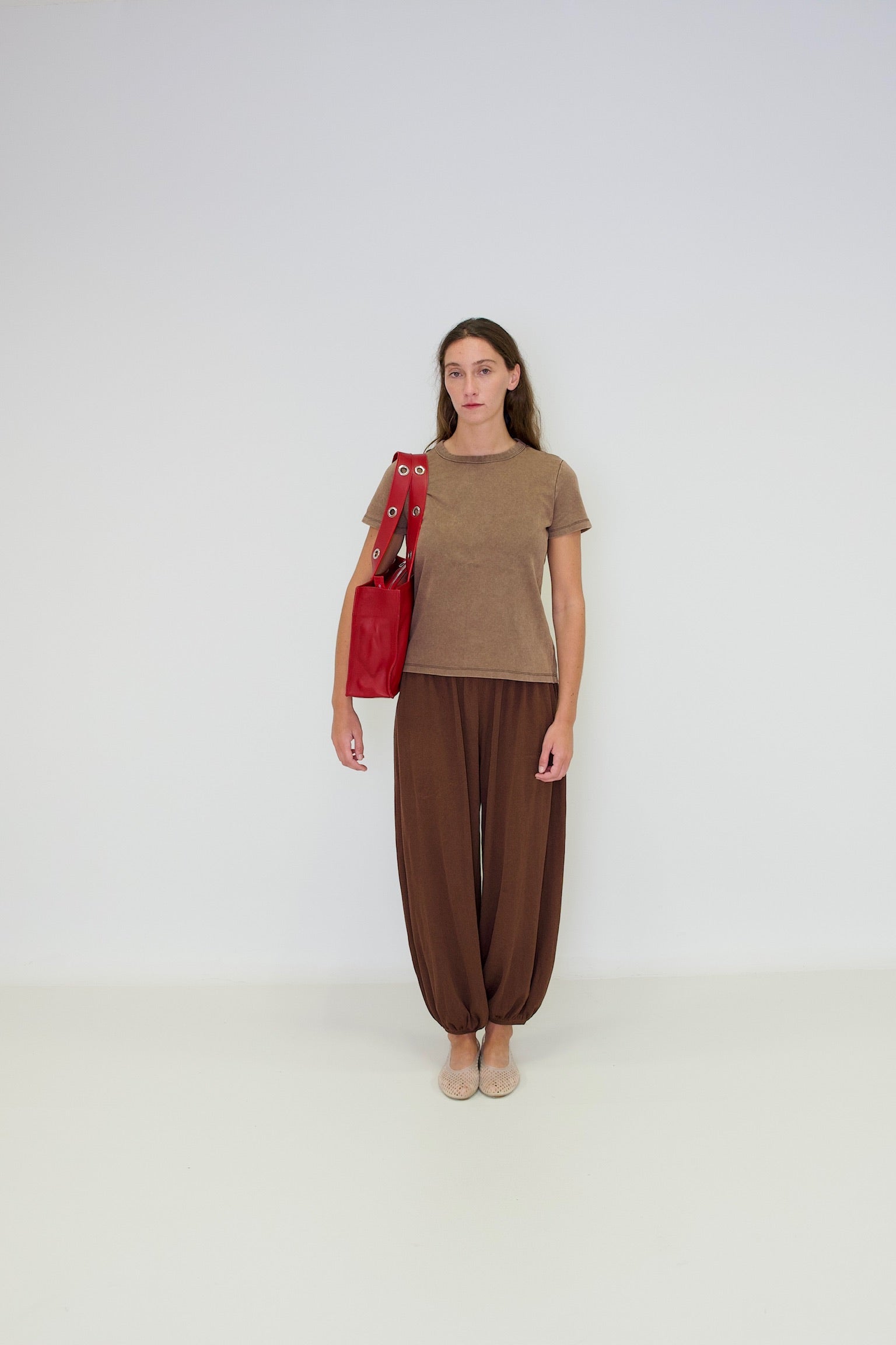 Muse Bag in Nappa Leather - Red