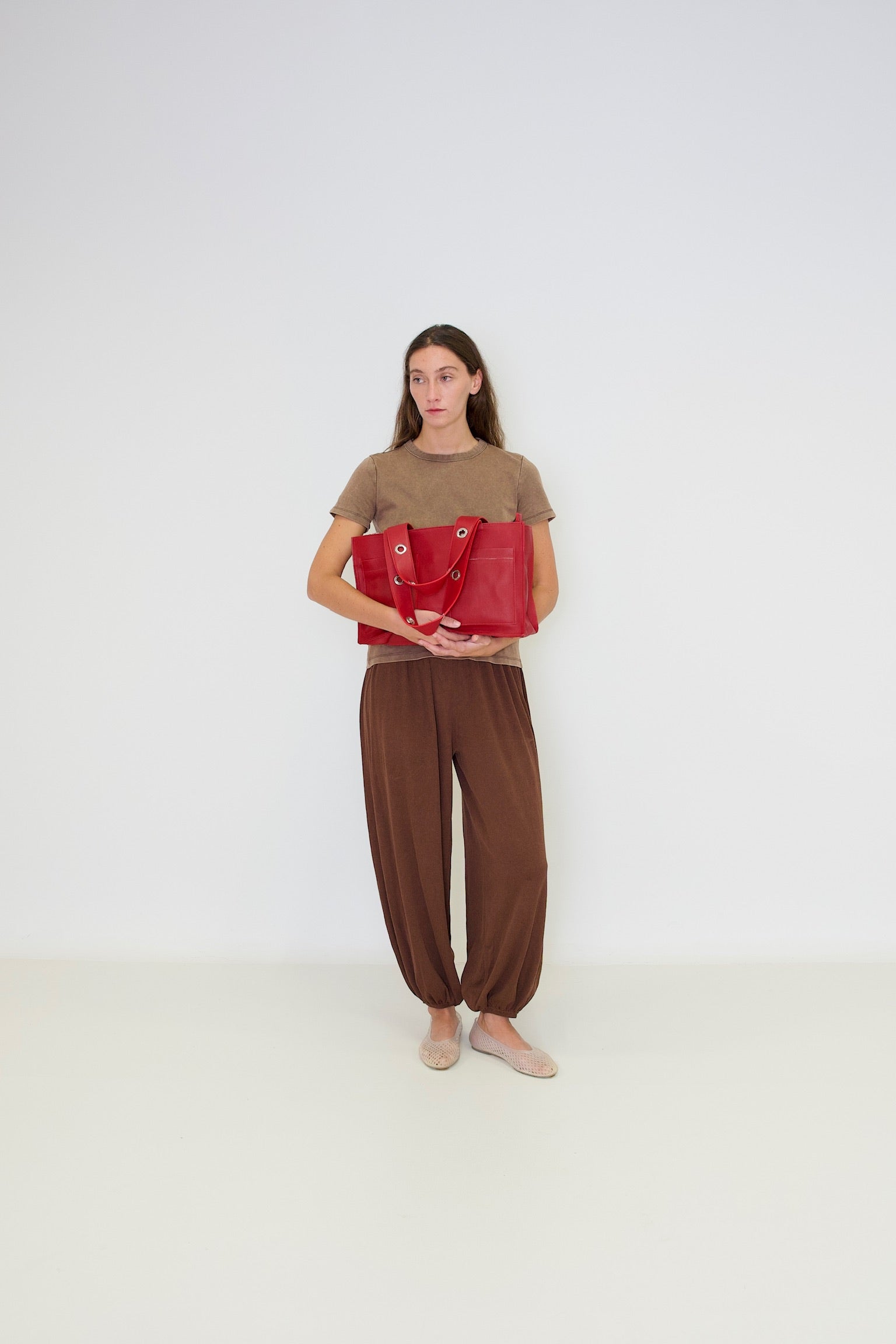 Muse Bag in Nappa Leather - Red