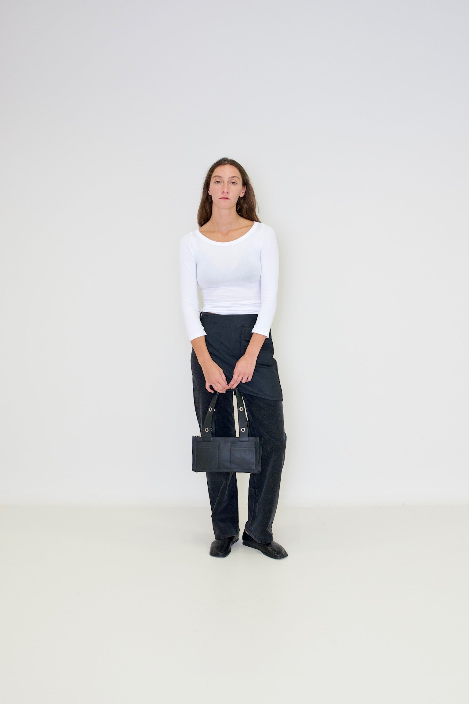 Mini Muse Bag in Nappa Leather - Black