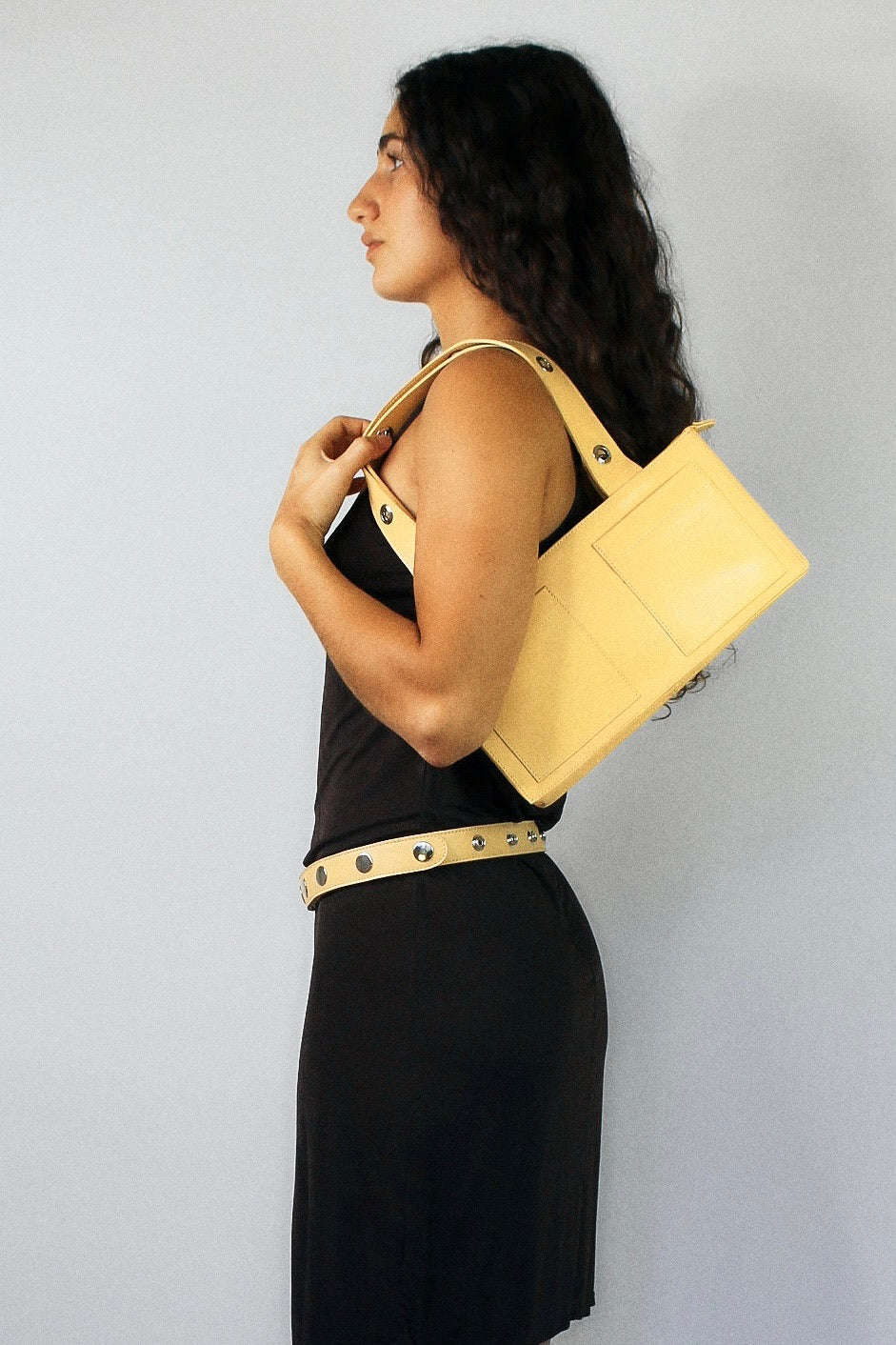 Mini Muse Bag in Nappa Leather - Butter