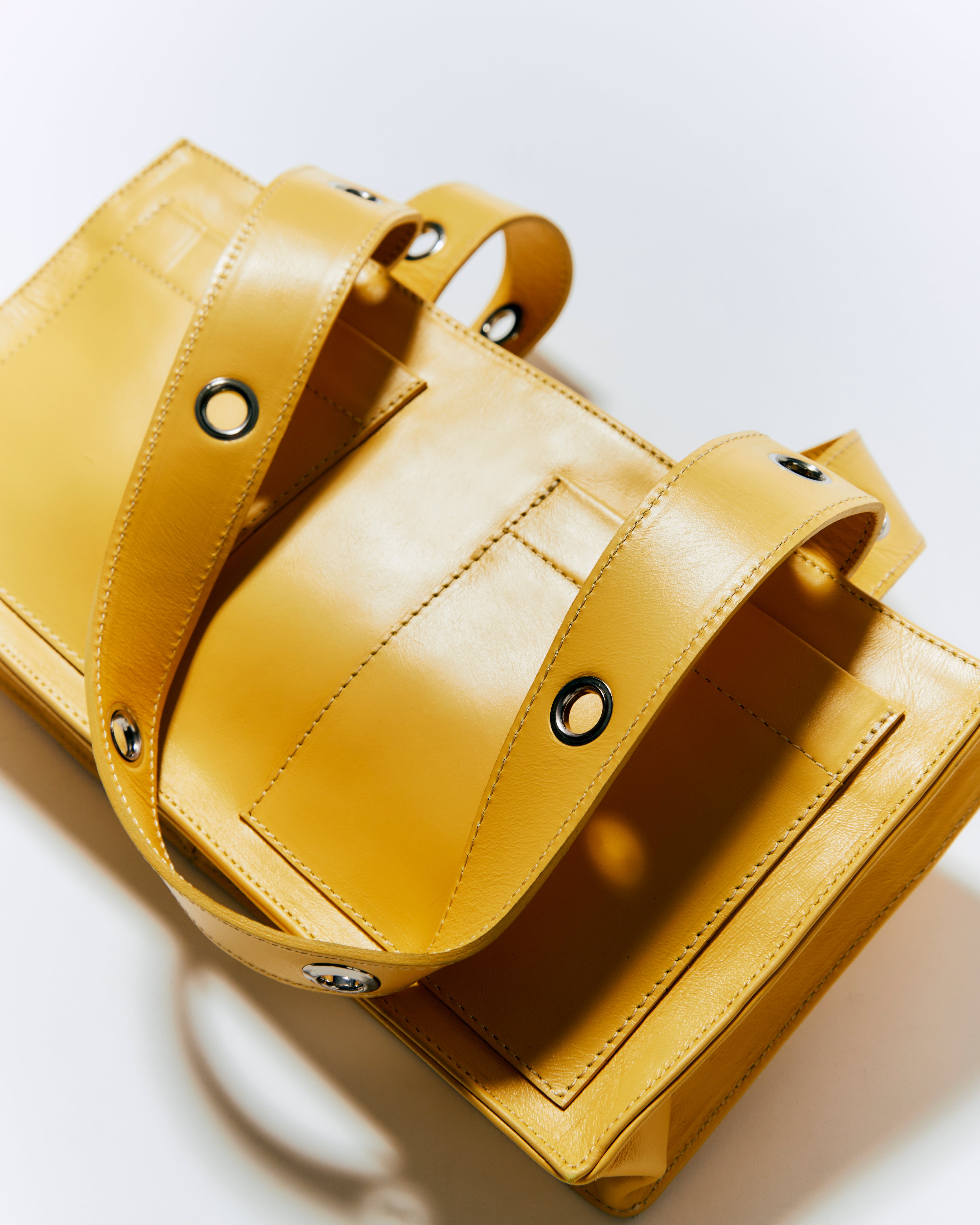 Mini Muse Bag in Nappa Leather - Butter