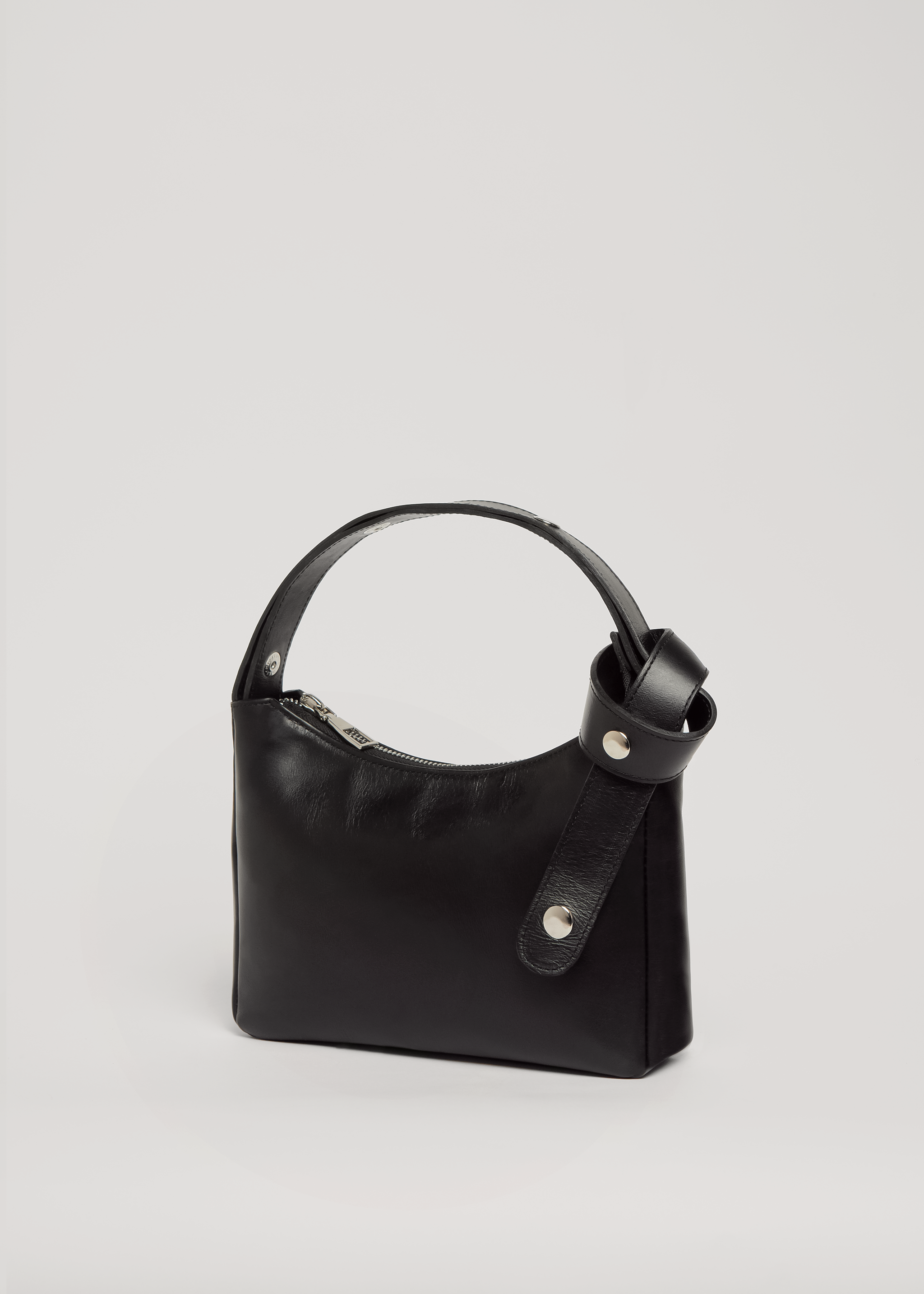 Tika Small Bag in Nappa Leather - Black