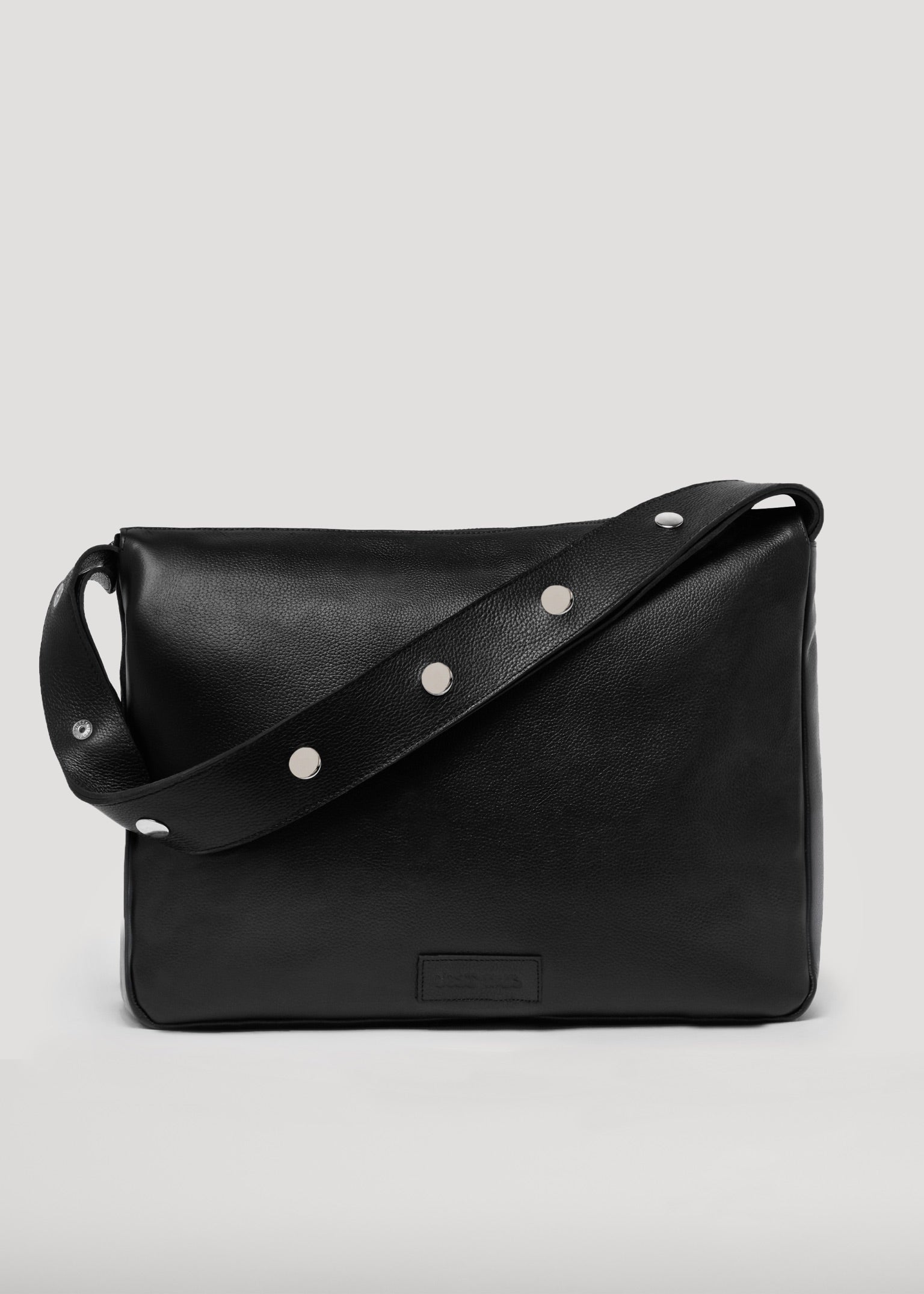 Tikon Bag in Grained Nappa Leather - Black