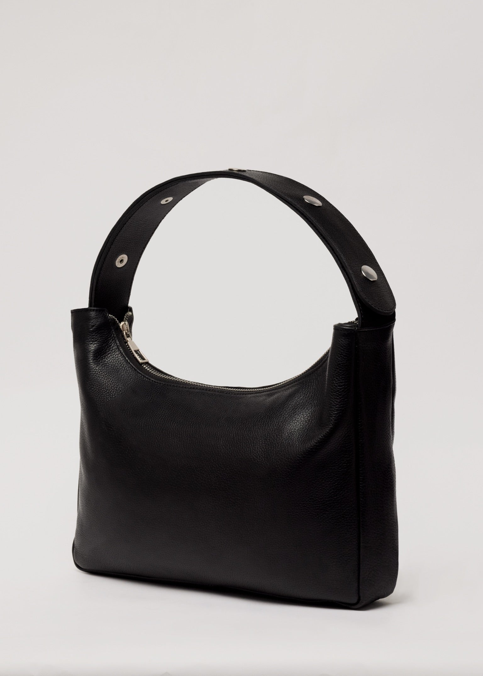 Tika Bag in Grained Nappa Leather - Black