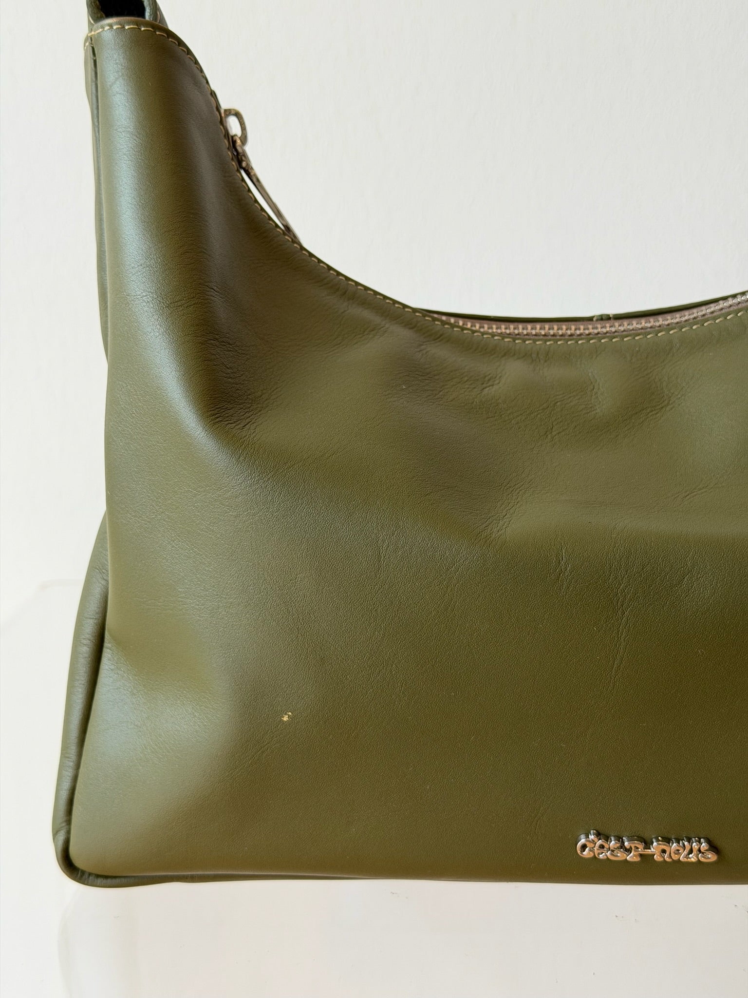 Tika Bag in Nappa Leather - Khaki (with minor imperfections)