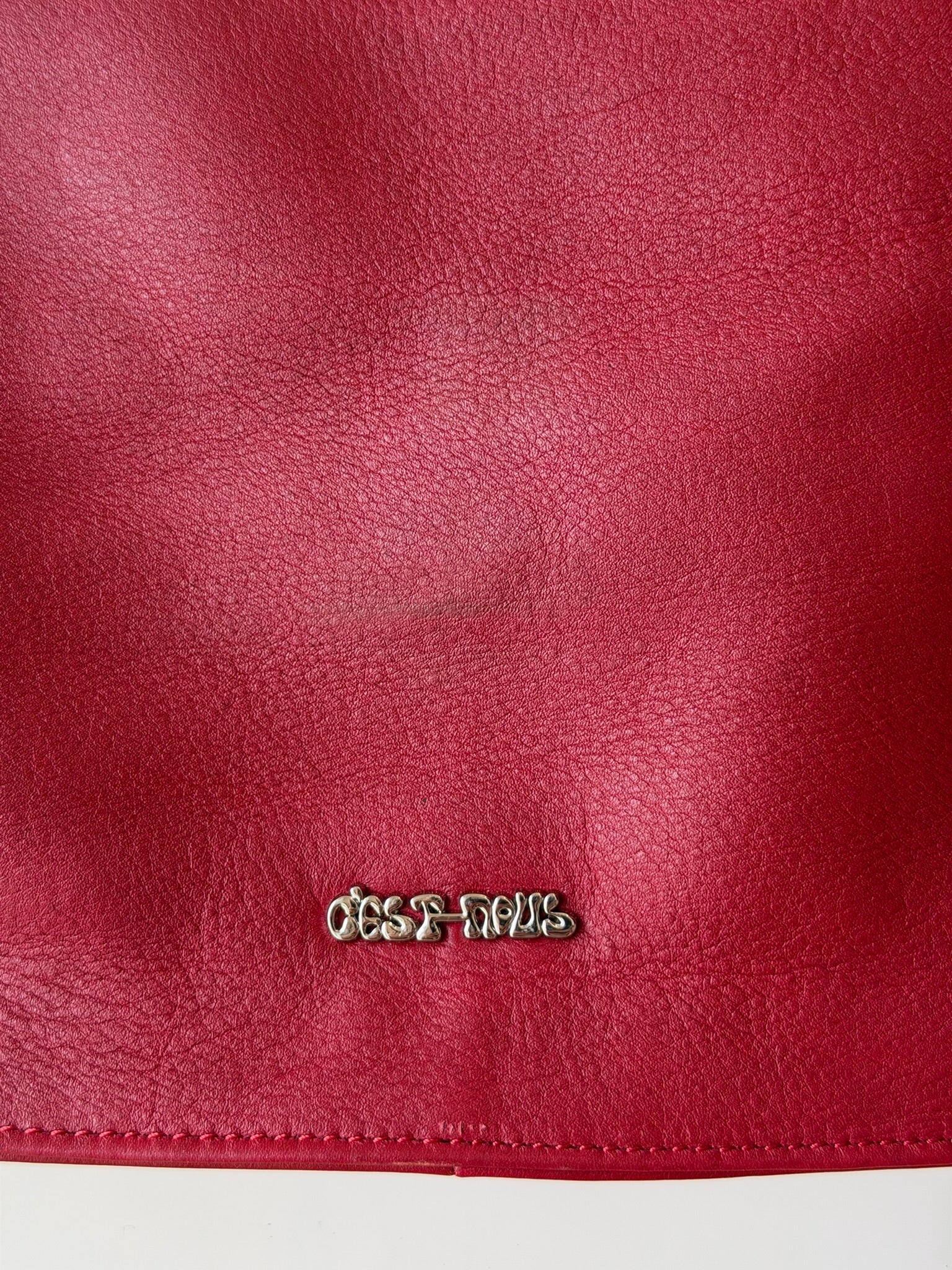 Bolso Muse en piel napa - Rojo (con pequeñas imperfecciones)