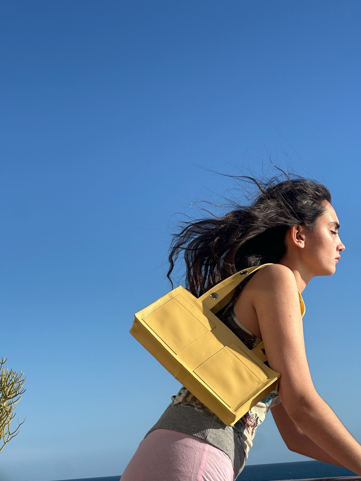 Mini Muse Bag in Nappa Leather - Butter