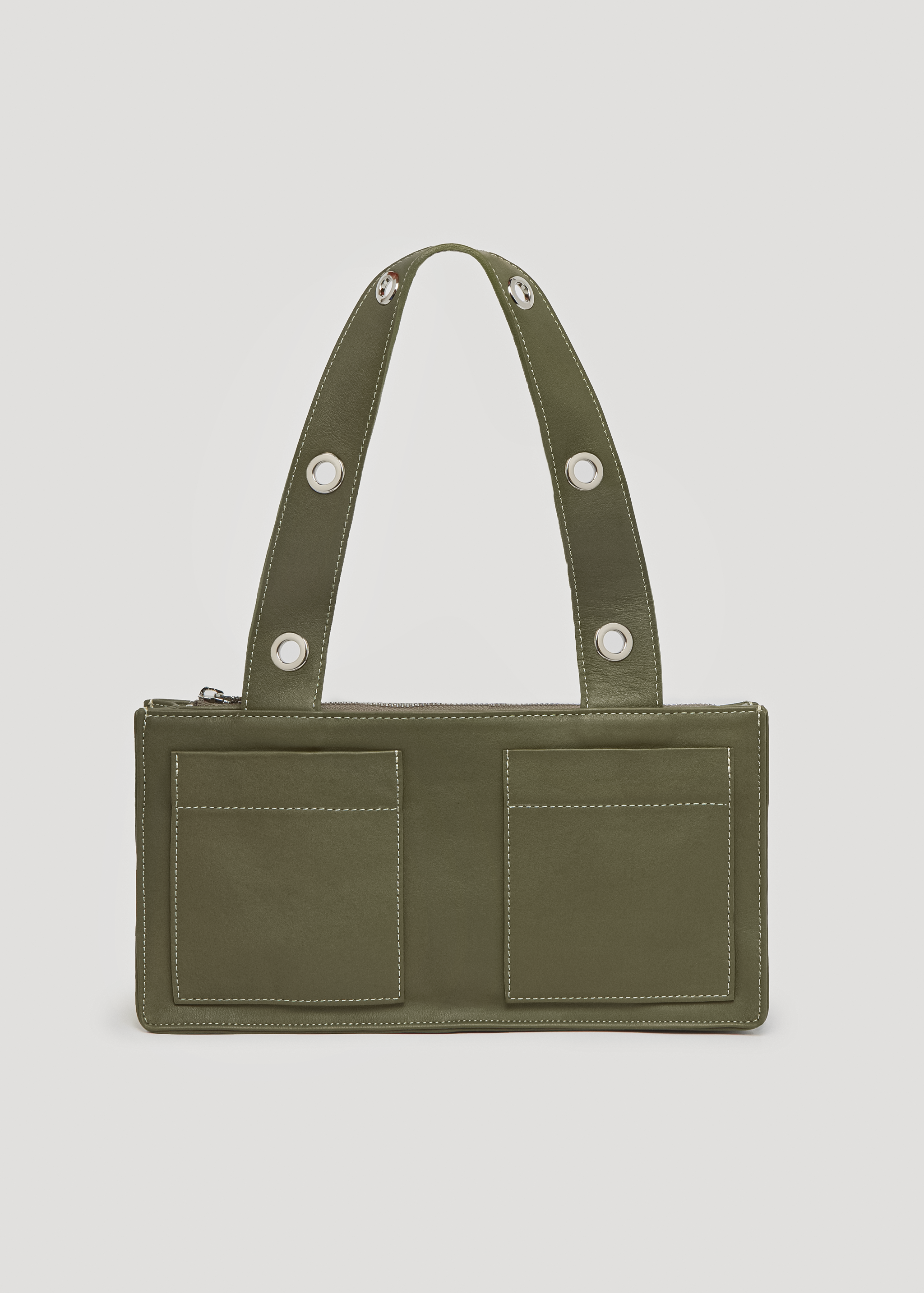 Mini Muse Bag in Nappa Leather - Khaki