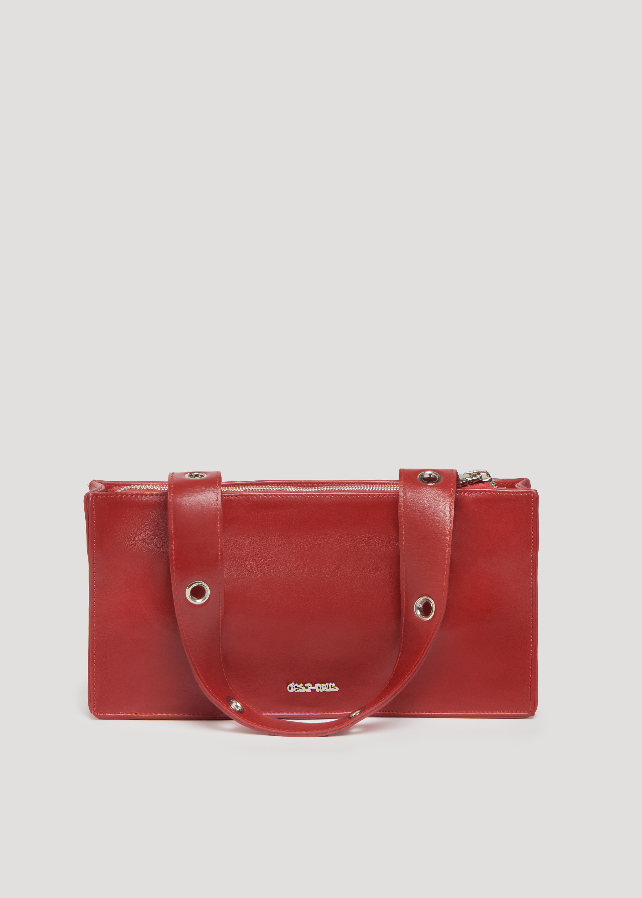 Mini Muse Bag in Nappa Leather - Red