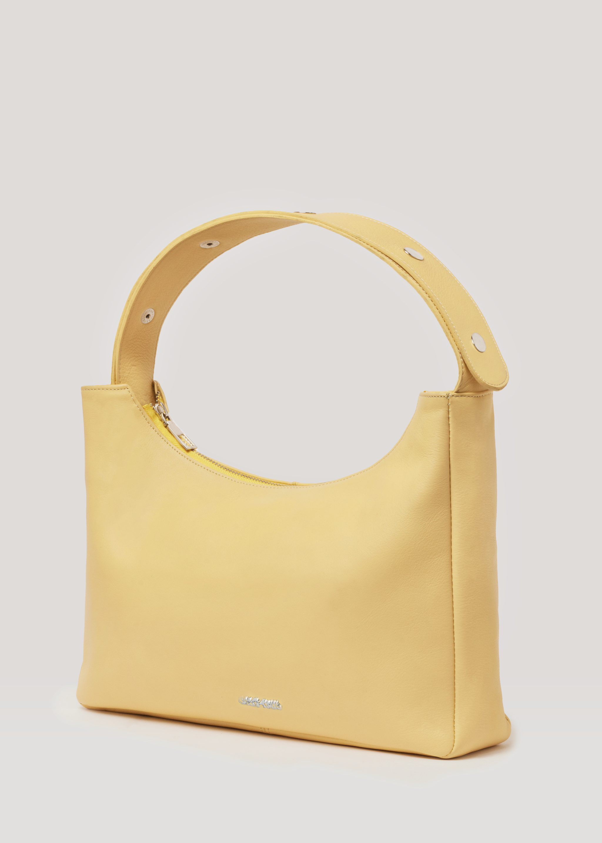 Bolso Tika en piel Napa - Amarillo (con pequeña imperfección)