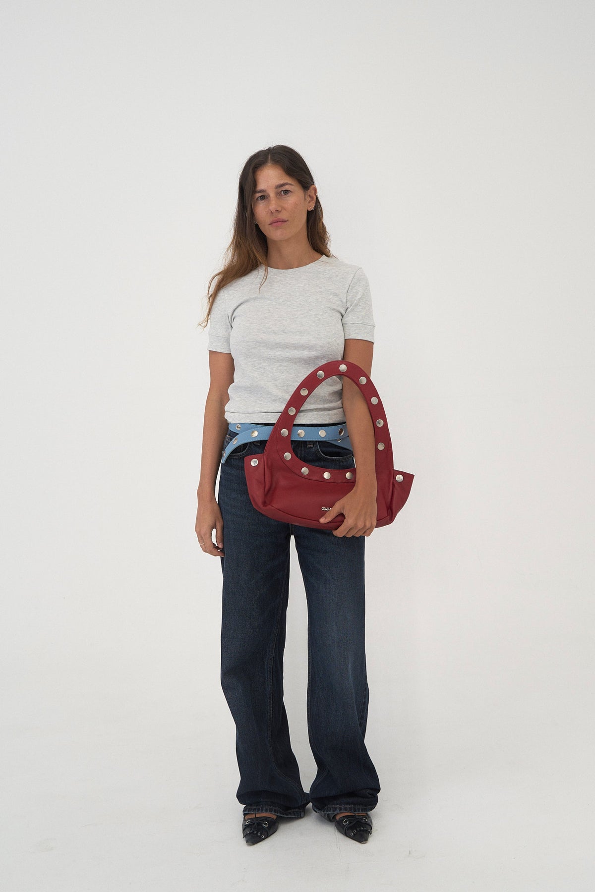 Sali Bag in Nappa Leather - Red