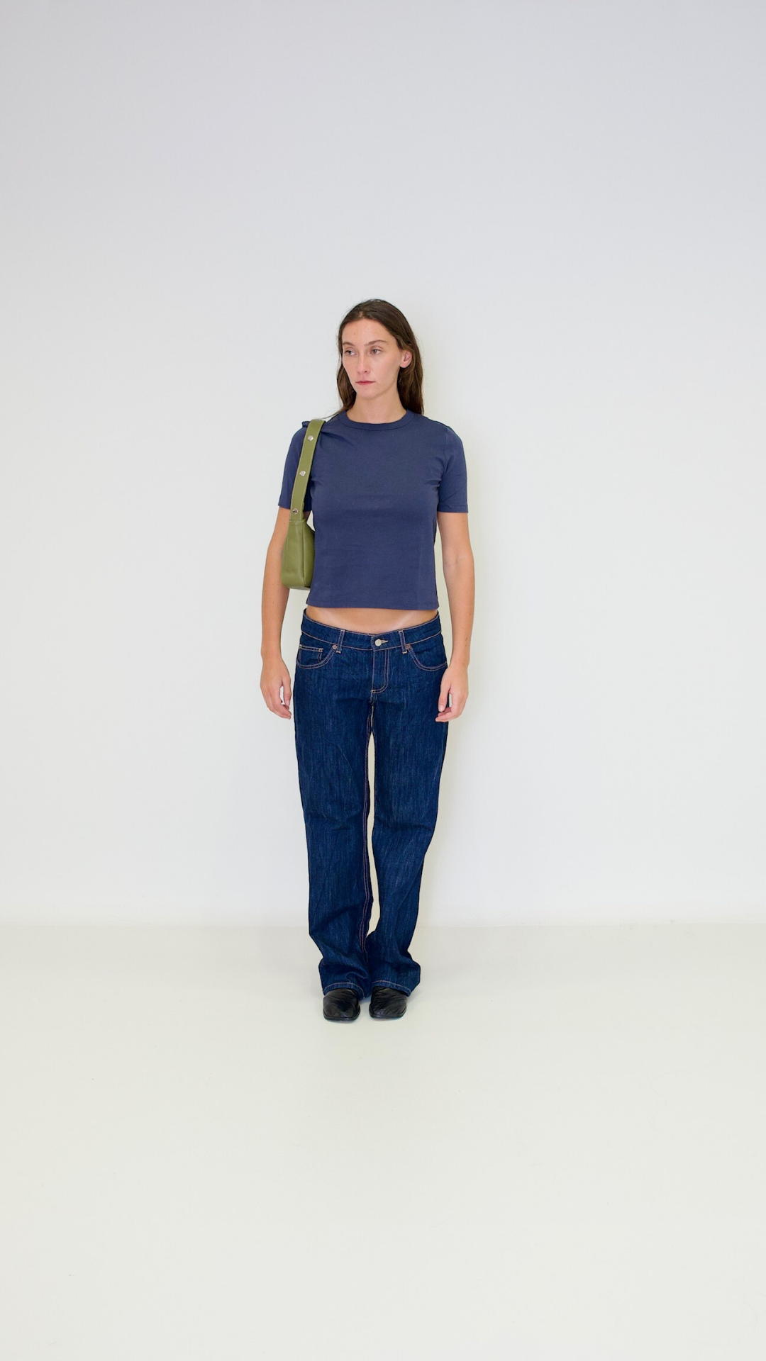 Tika Small Bag in Nappa Leather - Khaki