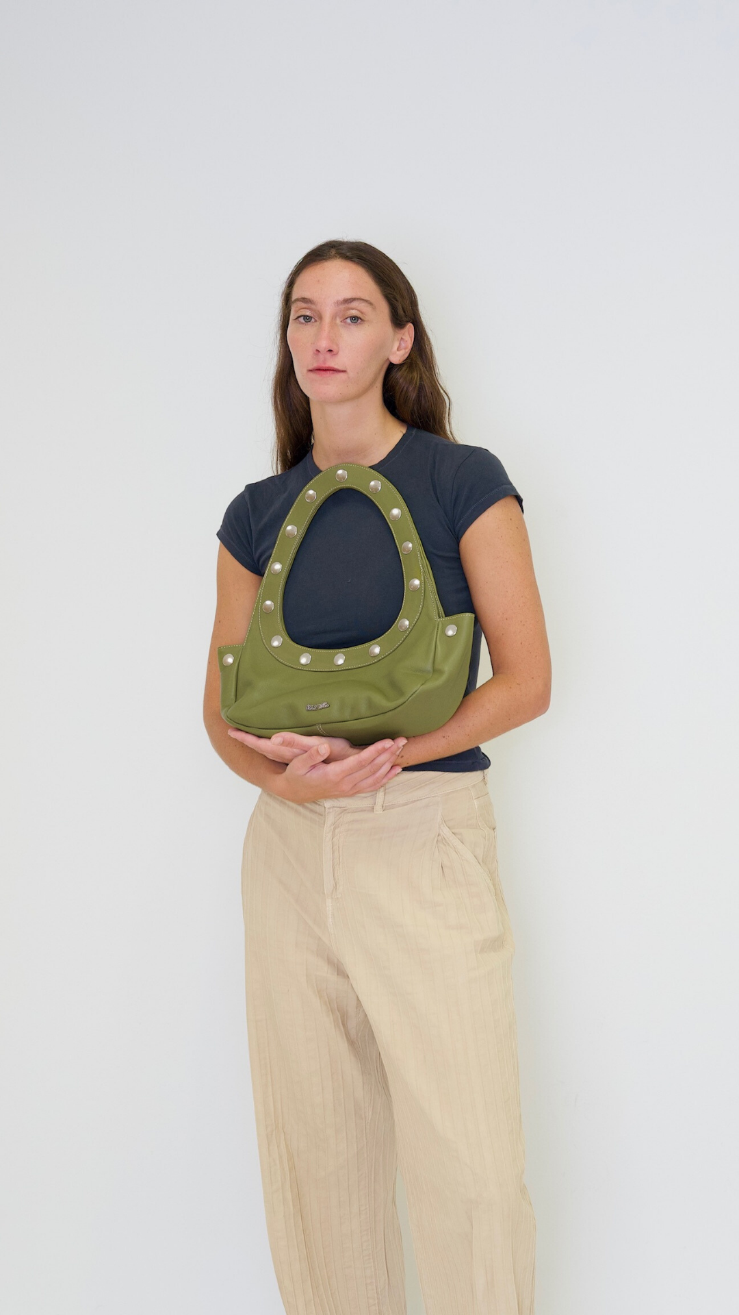 Sali Bag in Nappa Leather - Khaki