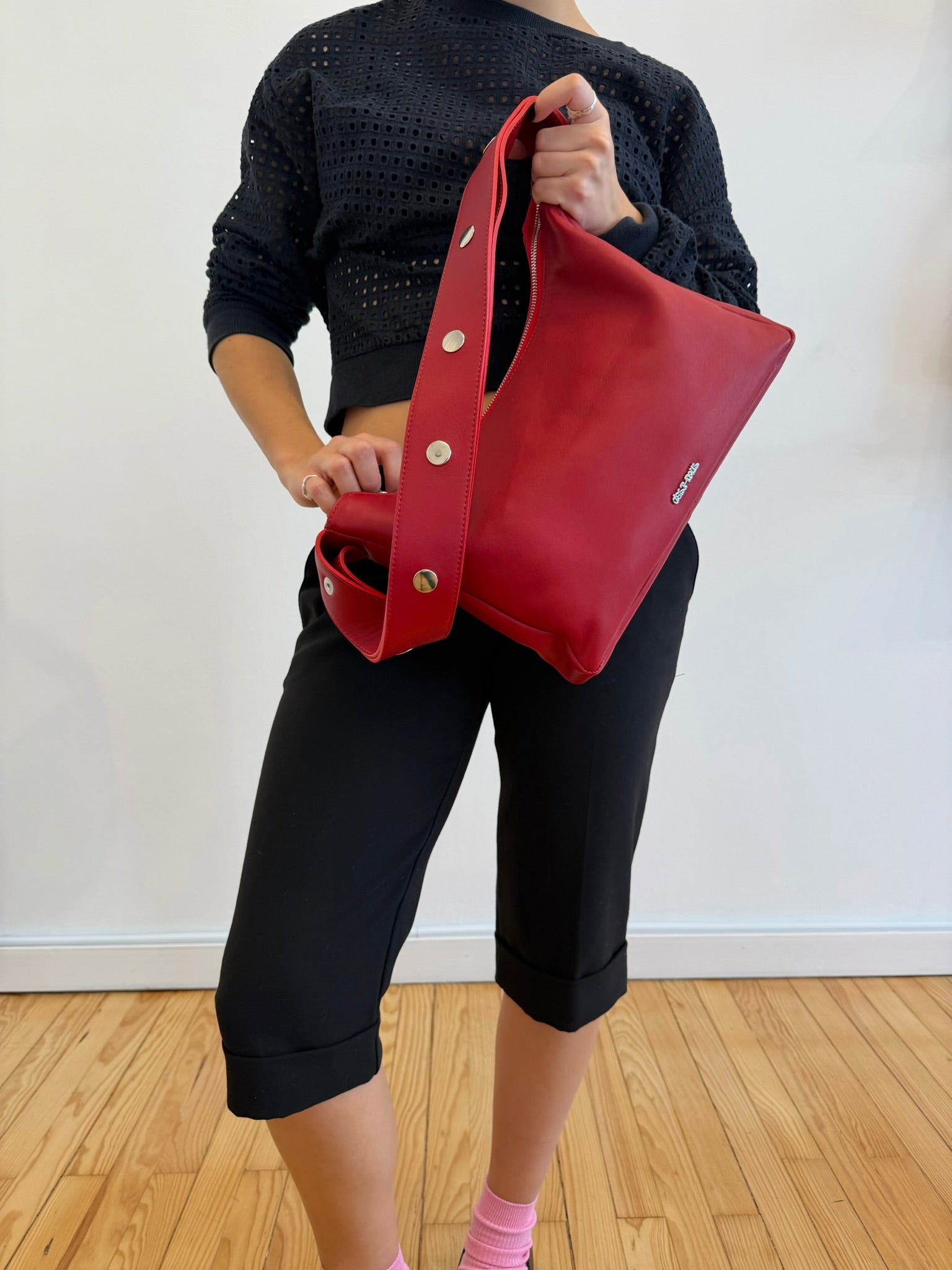 Tika Bag in Nappa Leather - Red