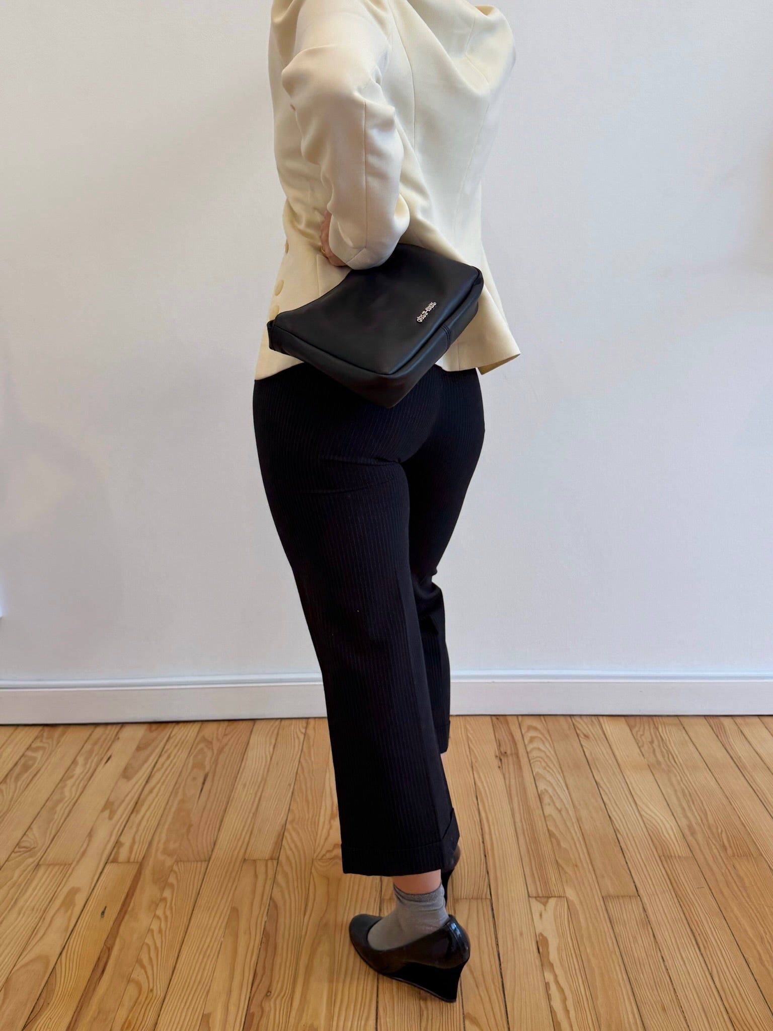 Tika Small Bag in Nappa Leather - Black