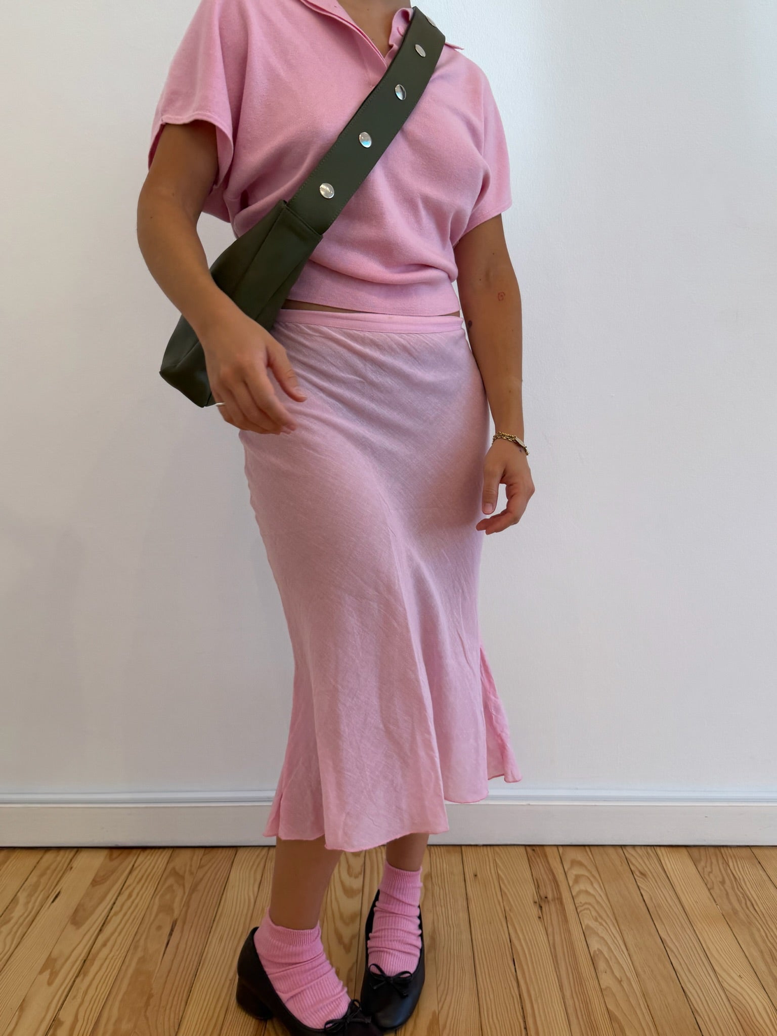 Tika Bag in Nappa Leather - Khaki