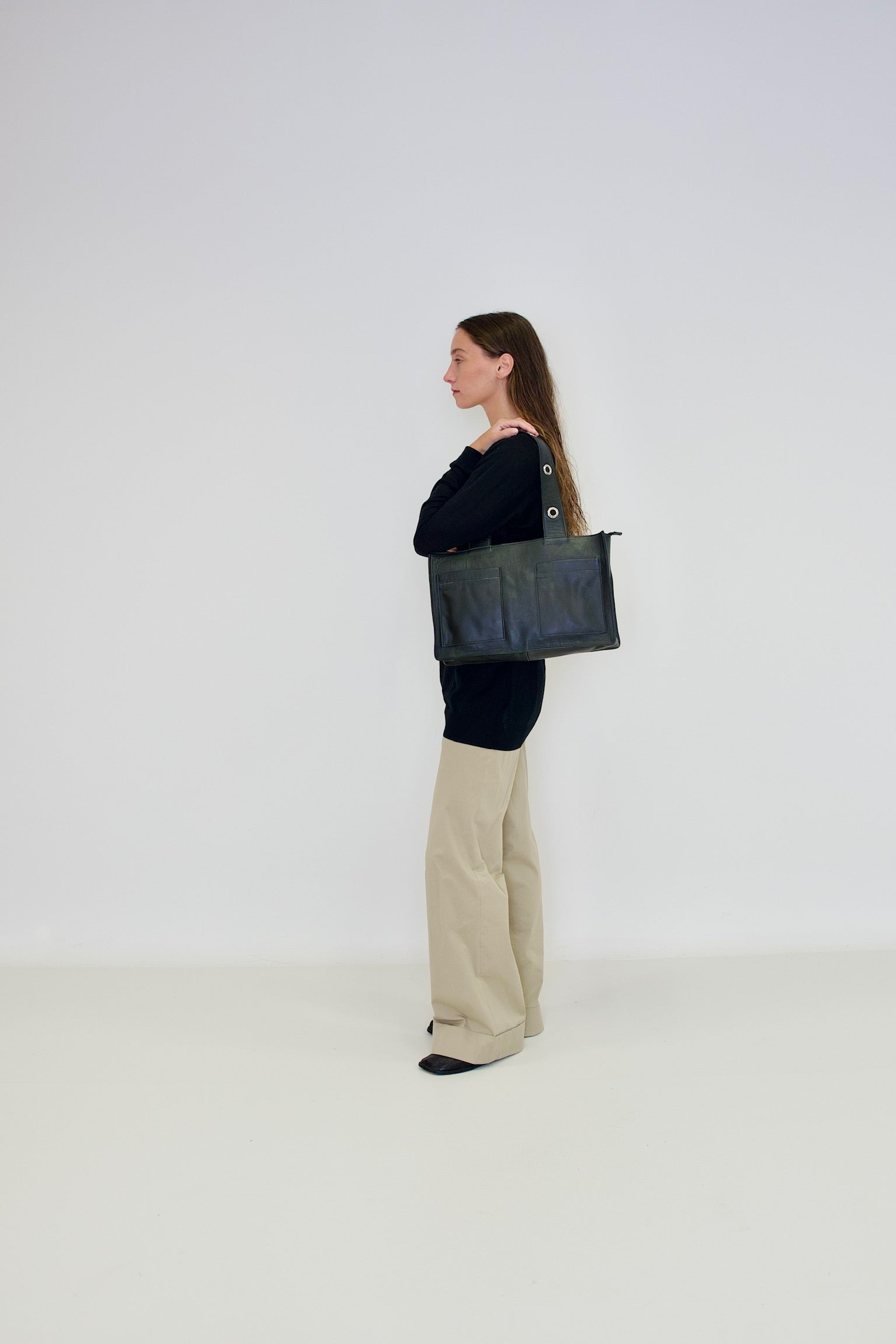 Muse Bag in Nappa Leather - Black