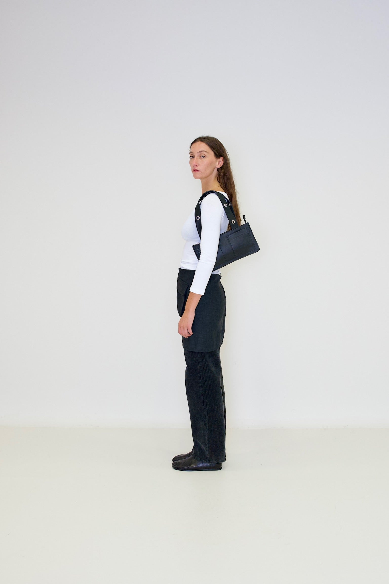 Mini Muse Bag in Nappa Leather - Black