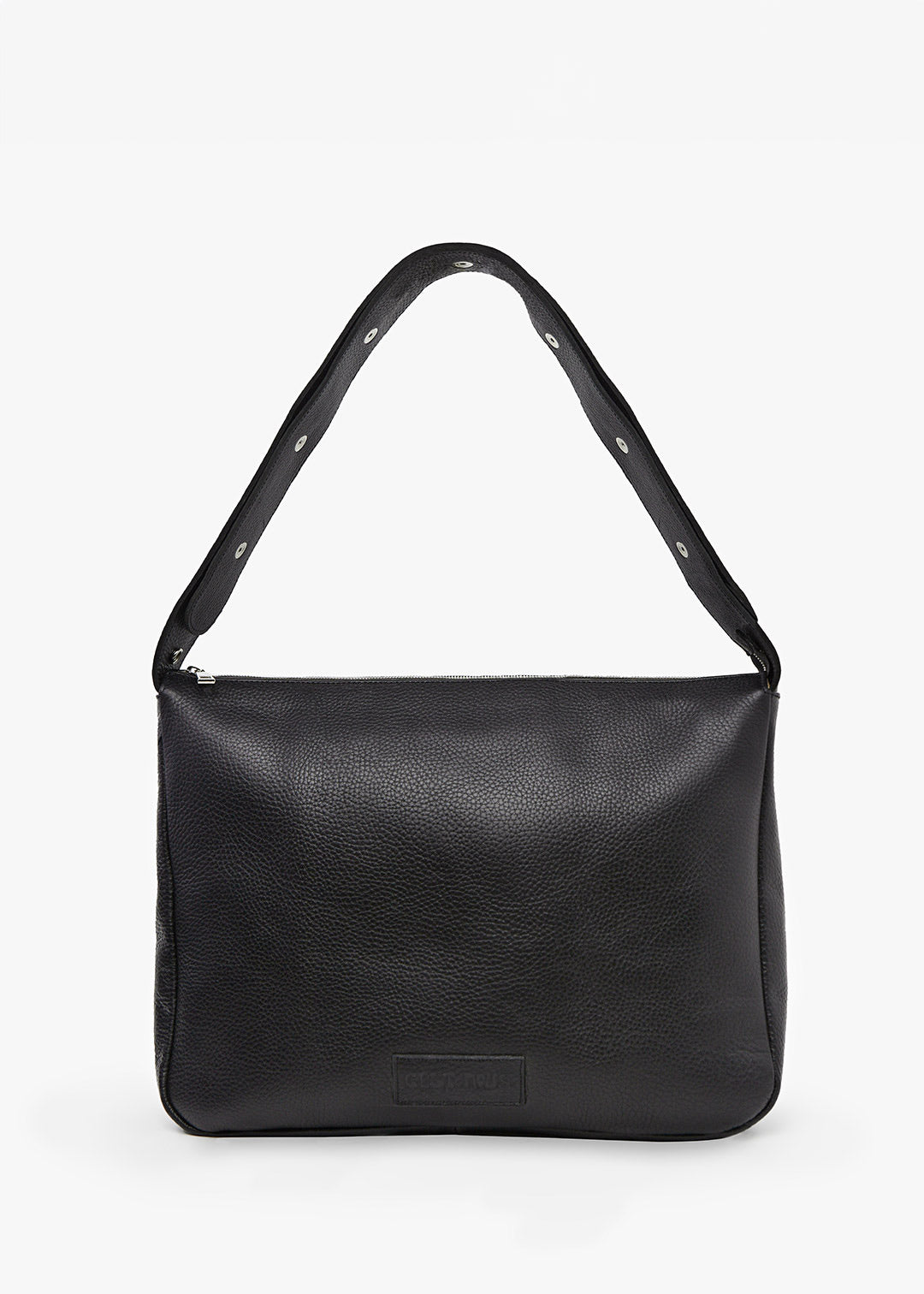 Bolso Tikon en piel Napa graneada - Negro