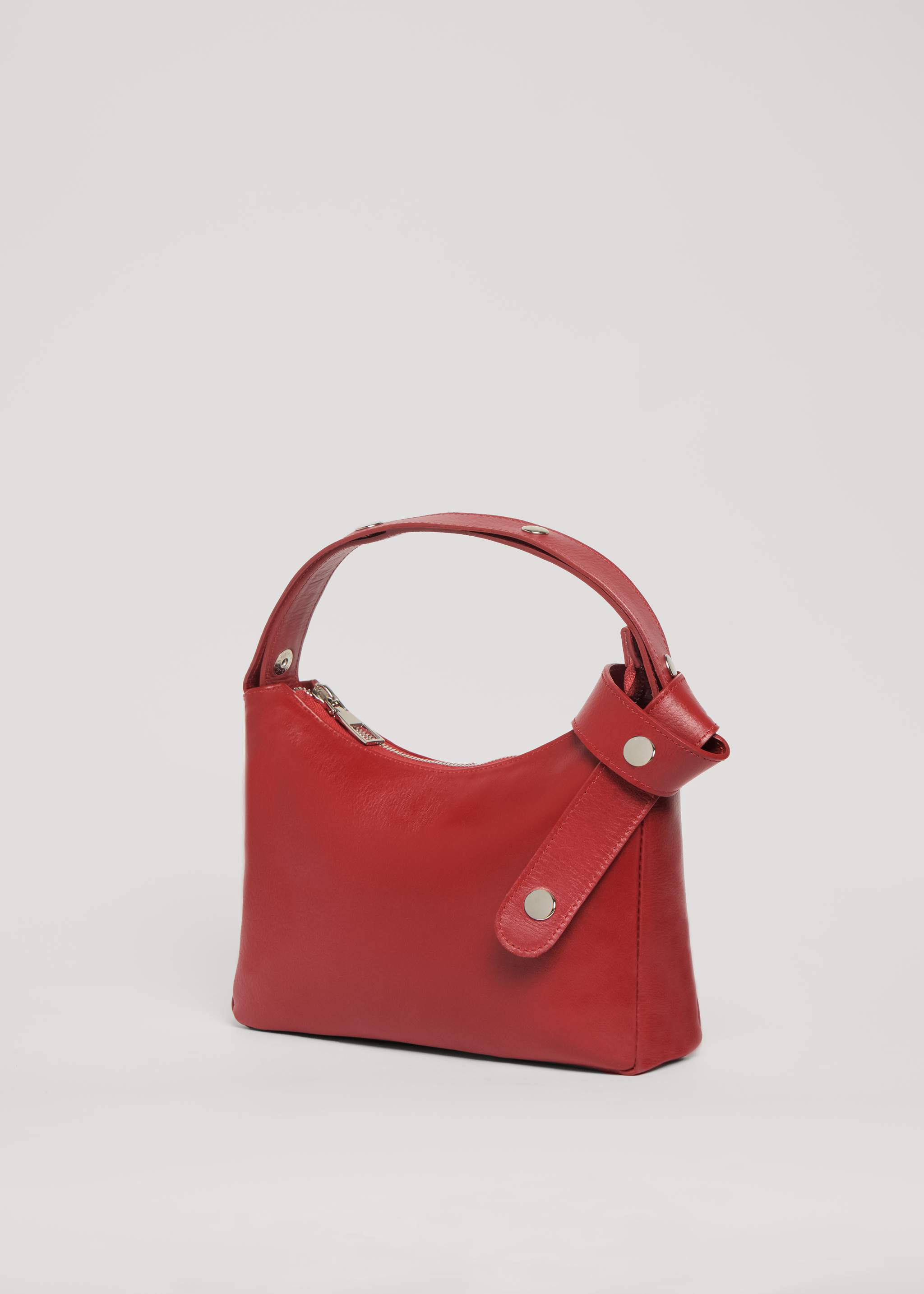 Tika Small Bag in Nappa Leather - Red