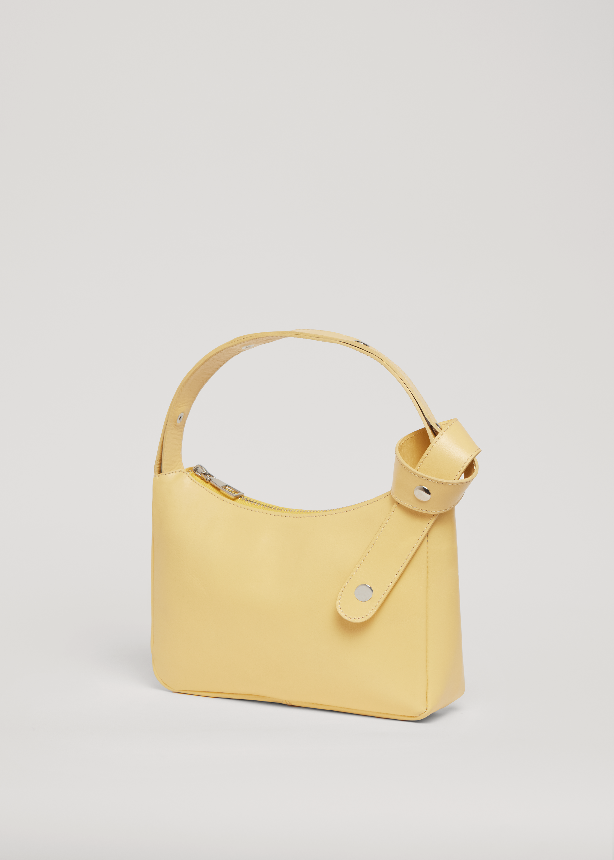 Tika Small Bag in Nappa Leather - Butter