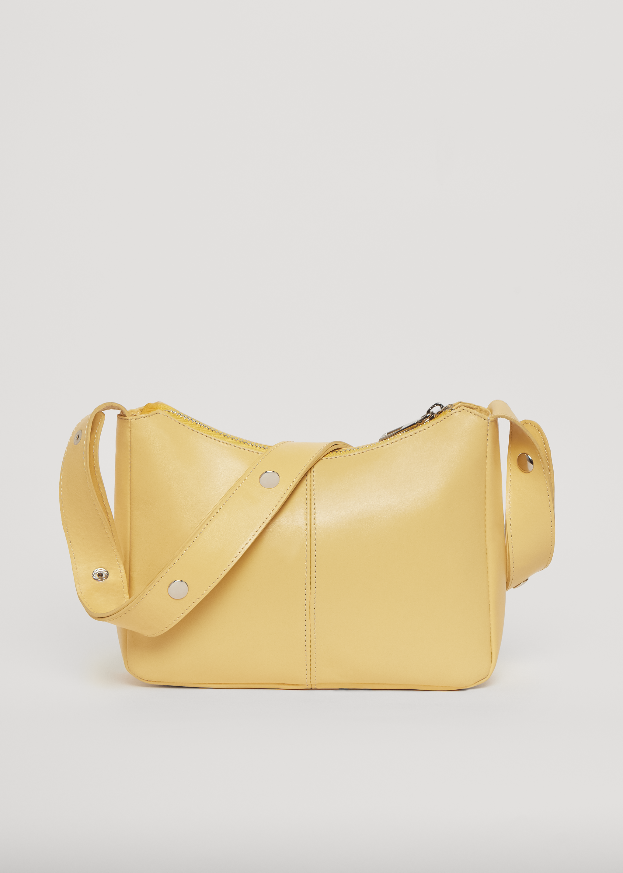Tika Small Bag in Nappa Leather - Butter