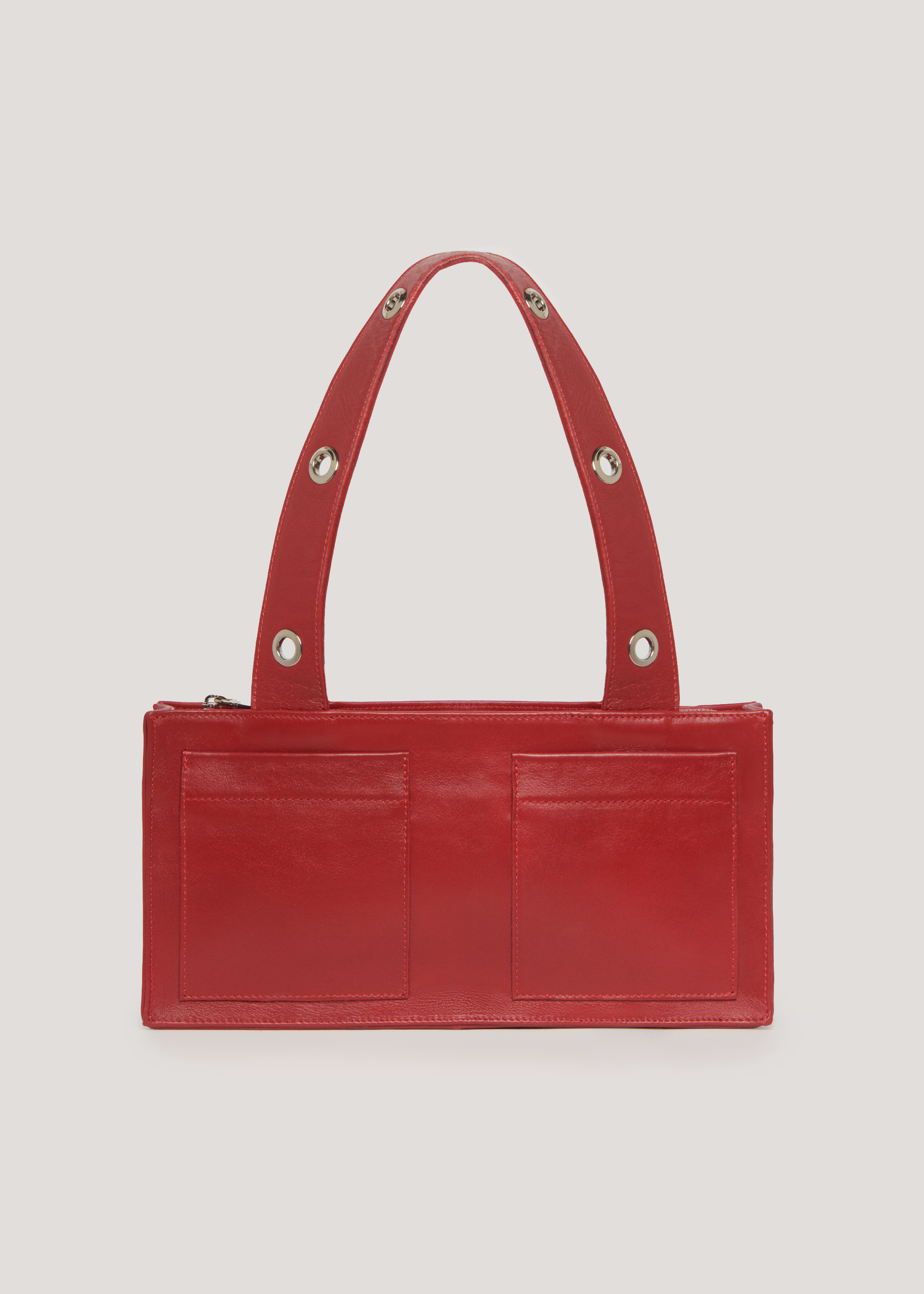 Mini Muse Bag in Nappa Leather - Red