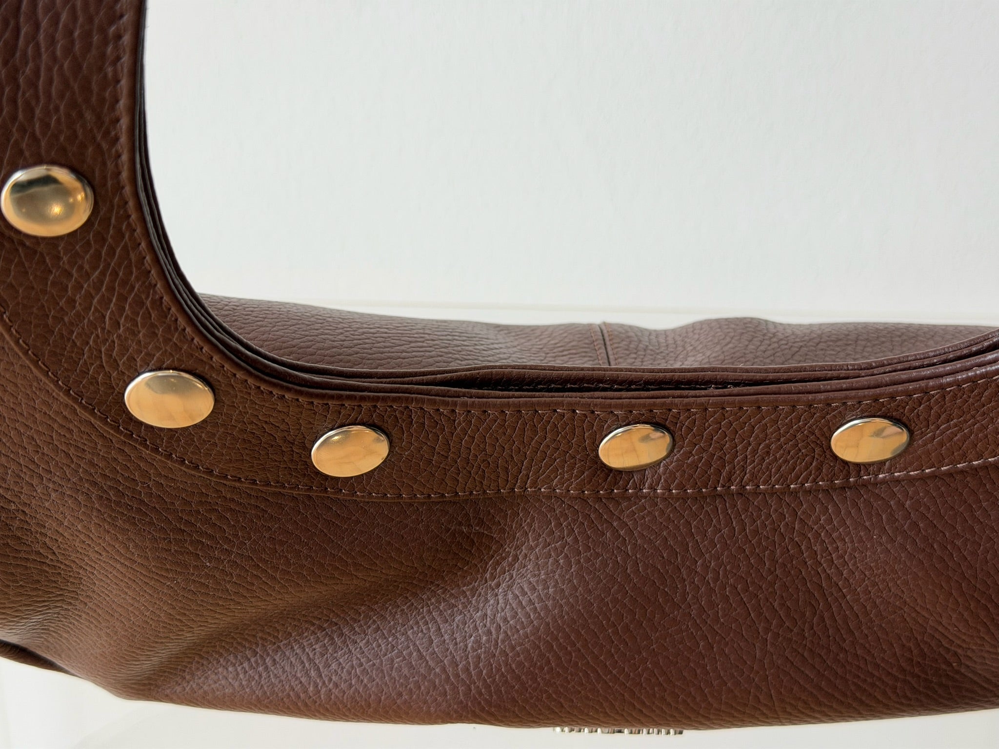 Sali Bag in Grained Leather - Brown (with minor imperfections)