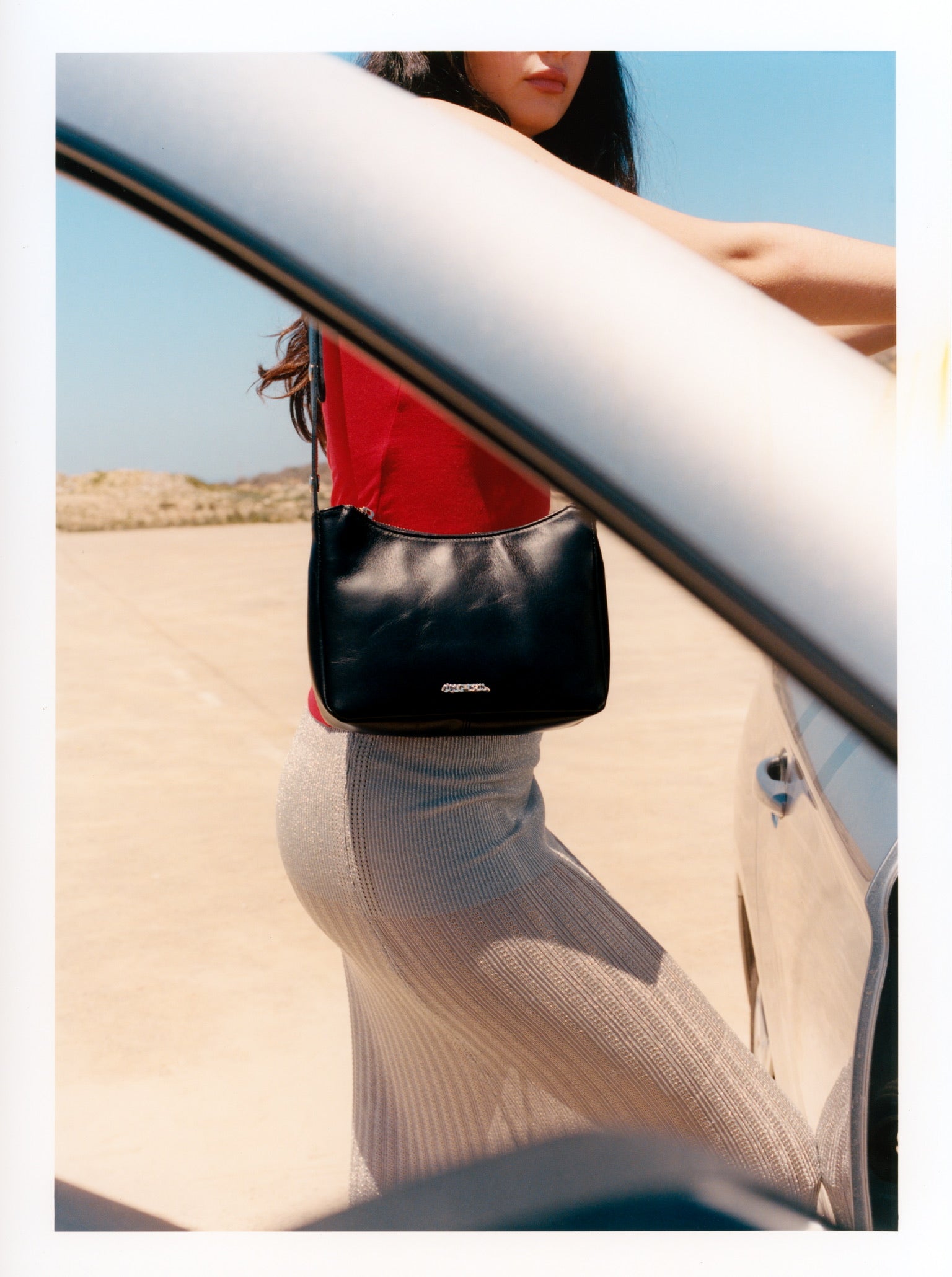 Tika Small Bag in Nappa Leather - Black
