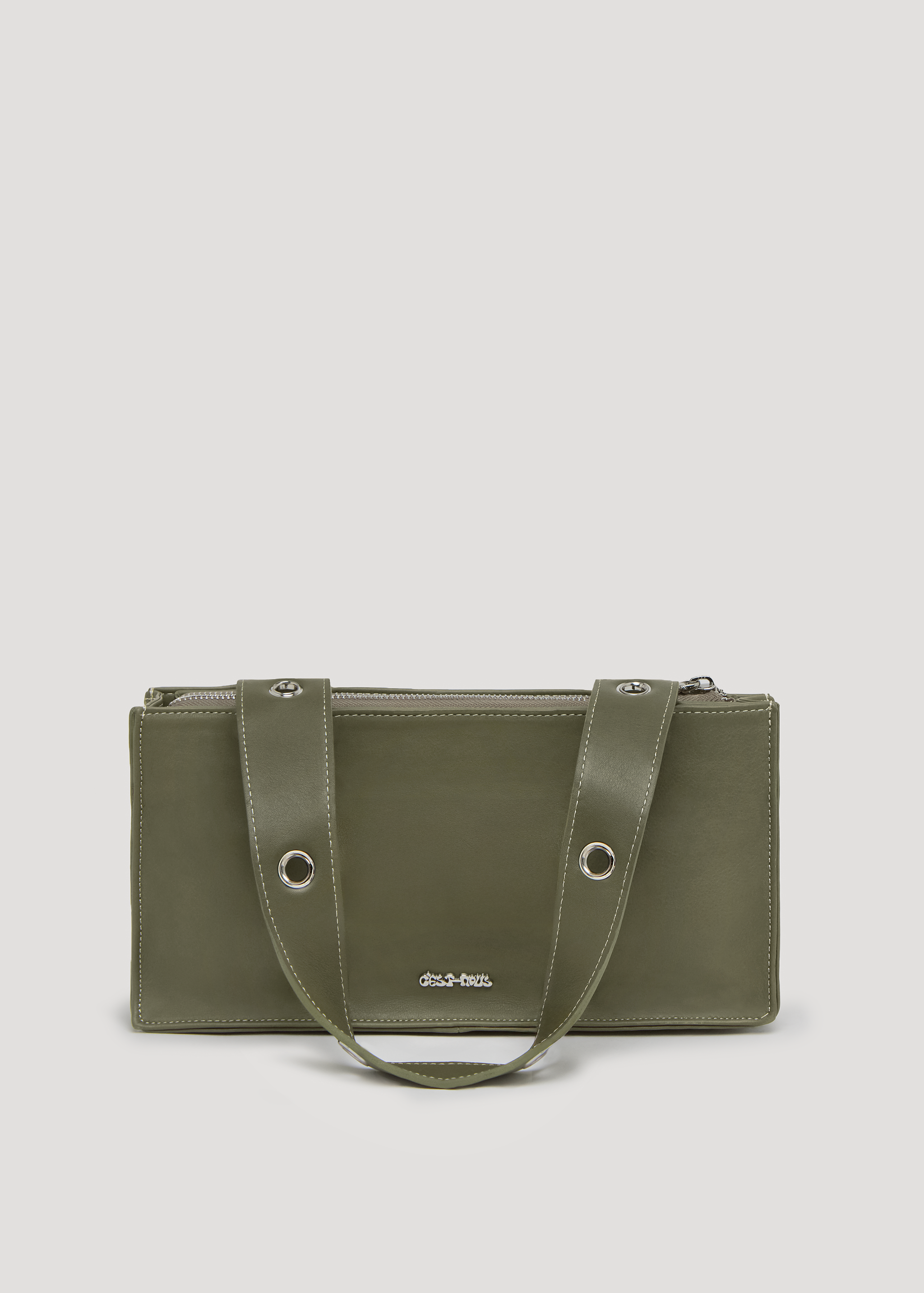 Mini Muse Bag in Nappa Leather - Khaki