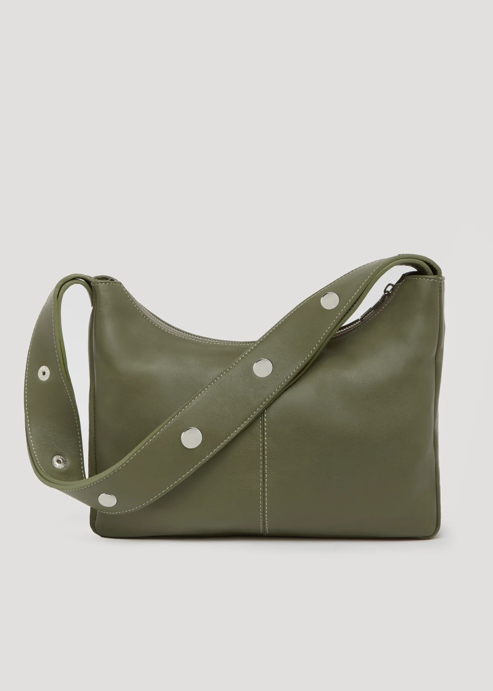 Bolso Tika en piel Napa - Caqui (con pequeña imperfección)