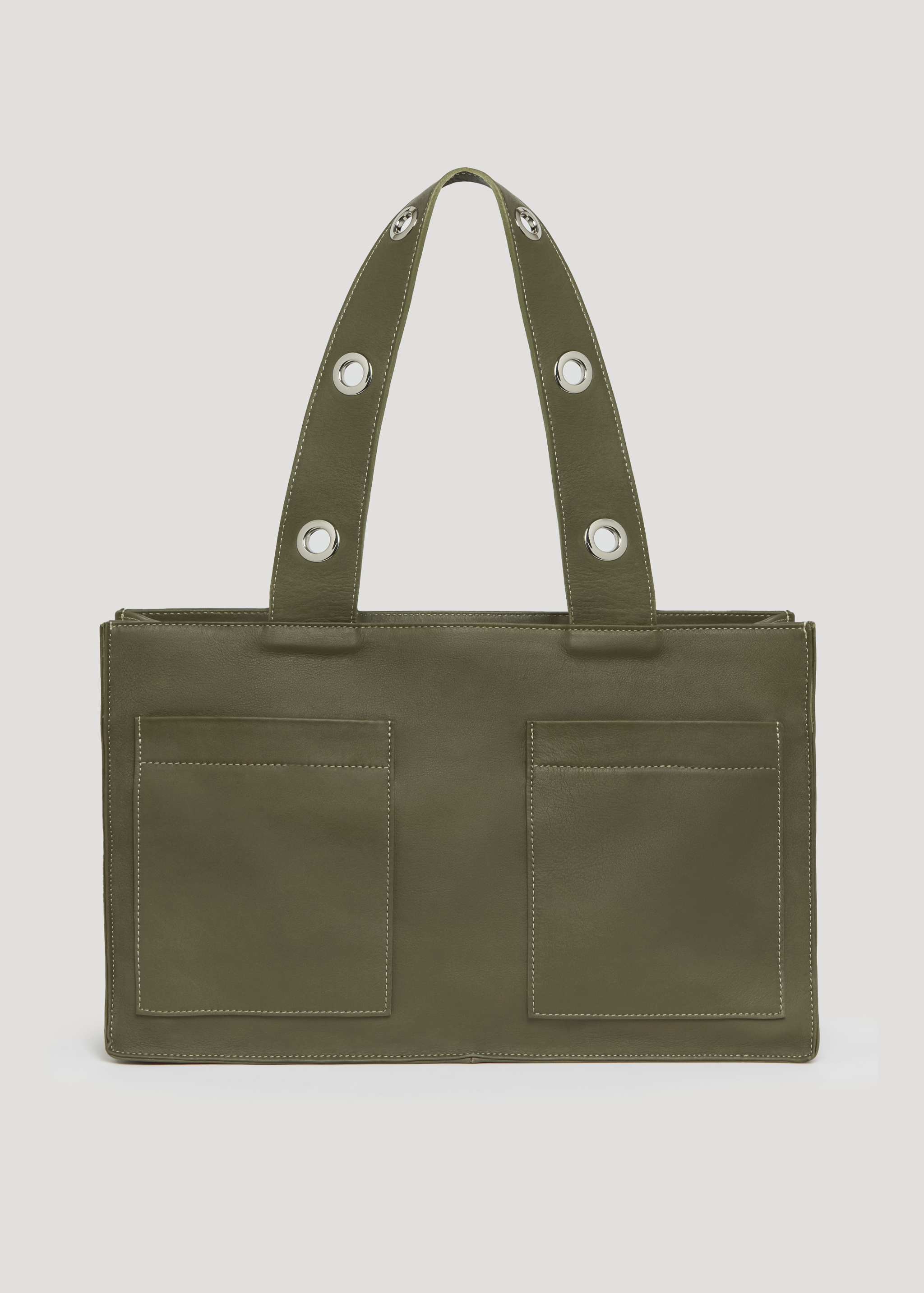 Muse Bag in Nappa Leather - Khaki