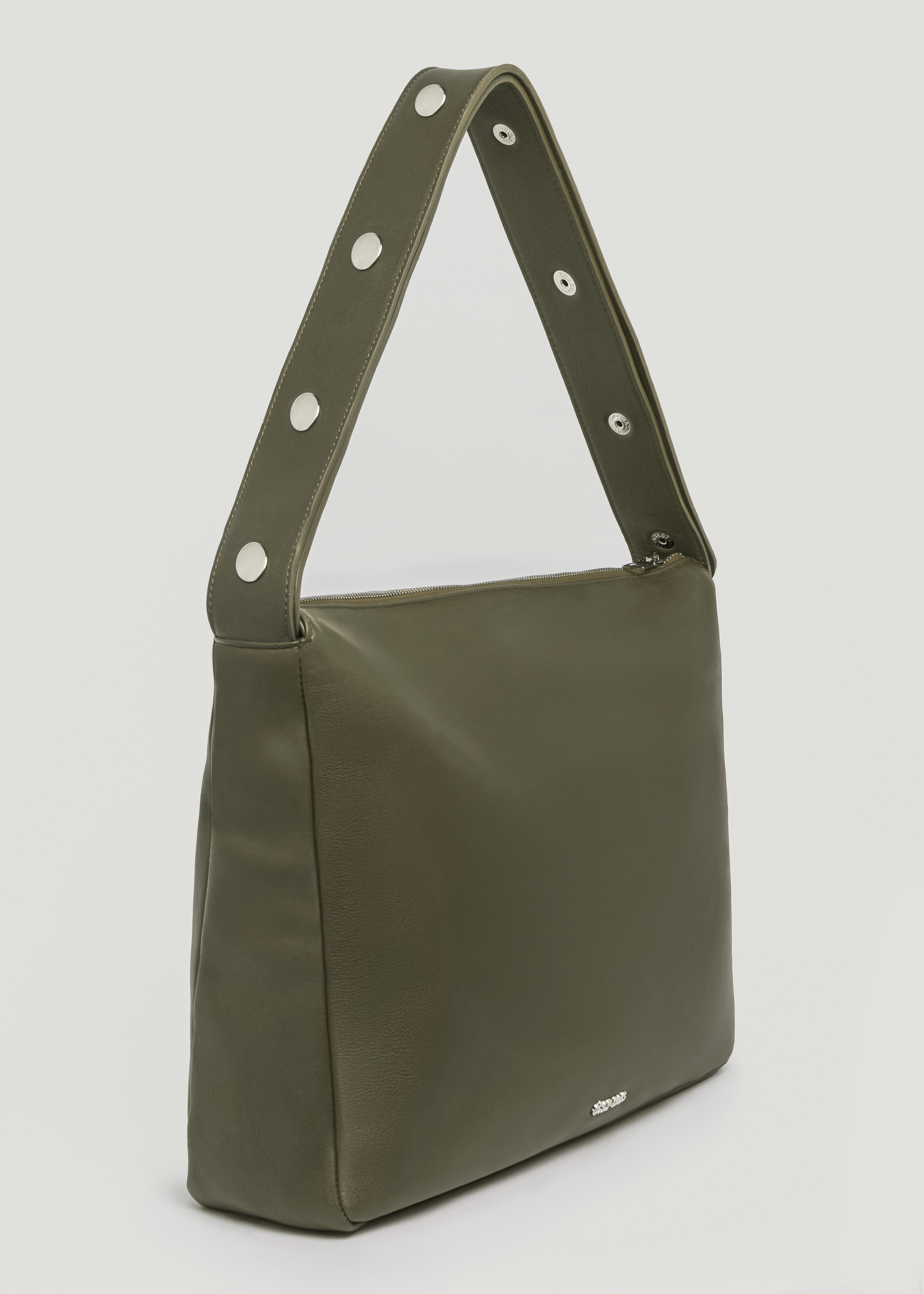 Tikon Bag in Nappa Leather - Khaki