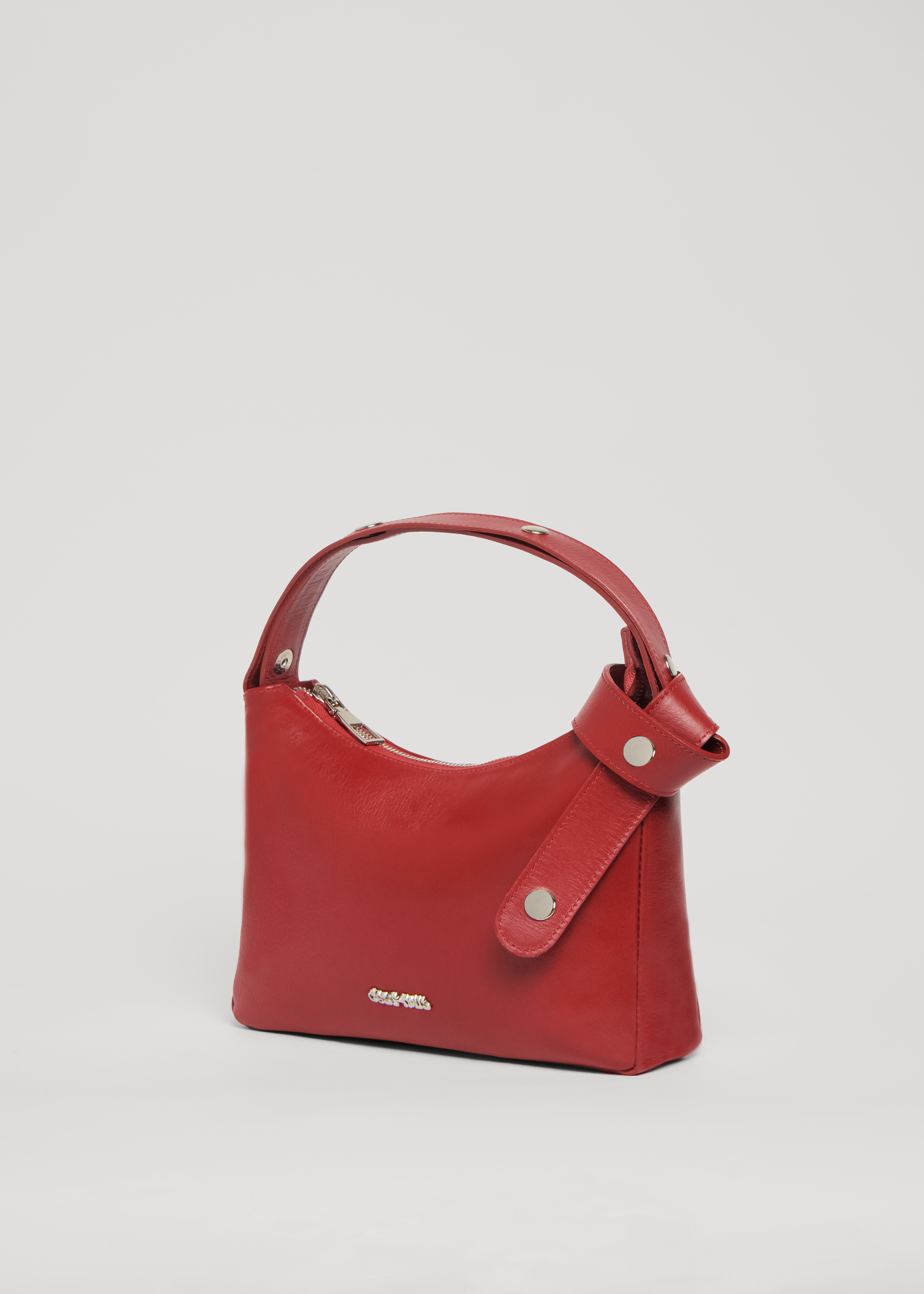 Tika Small Bag in Nappa Leather - Red