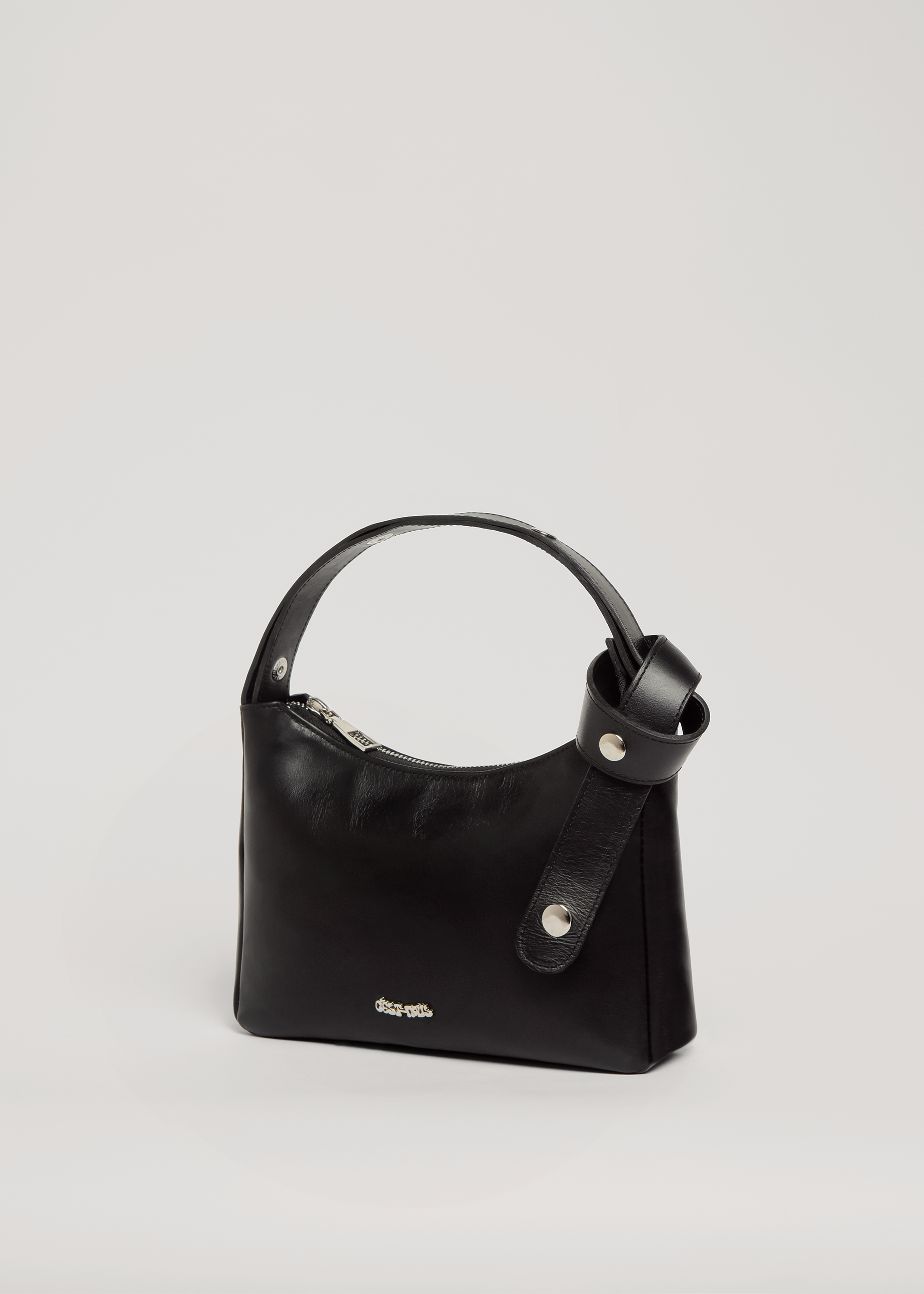 Tika Small Bag in Nappa Leather - Black