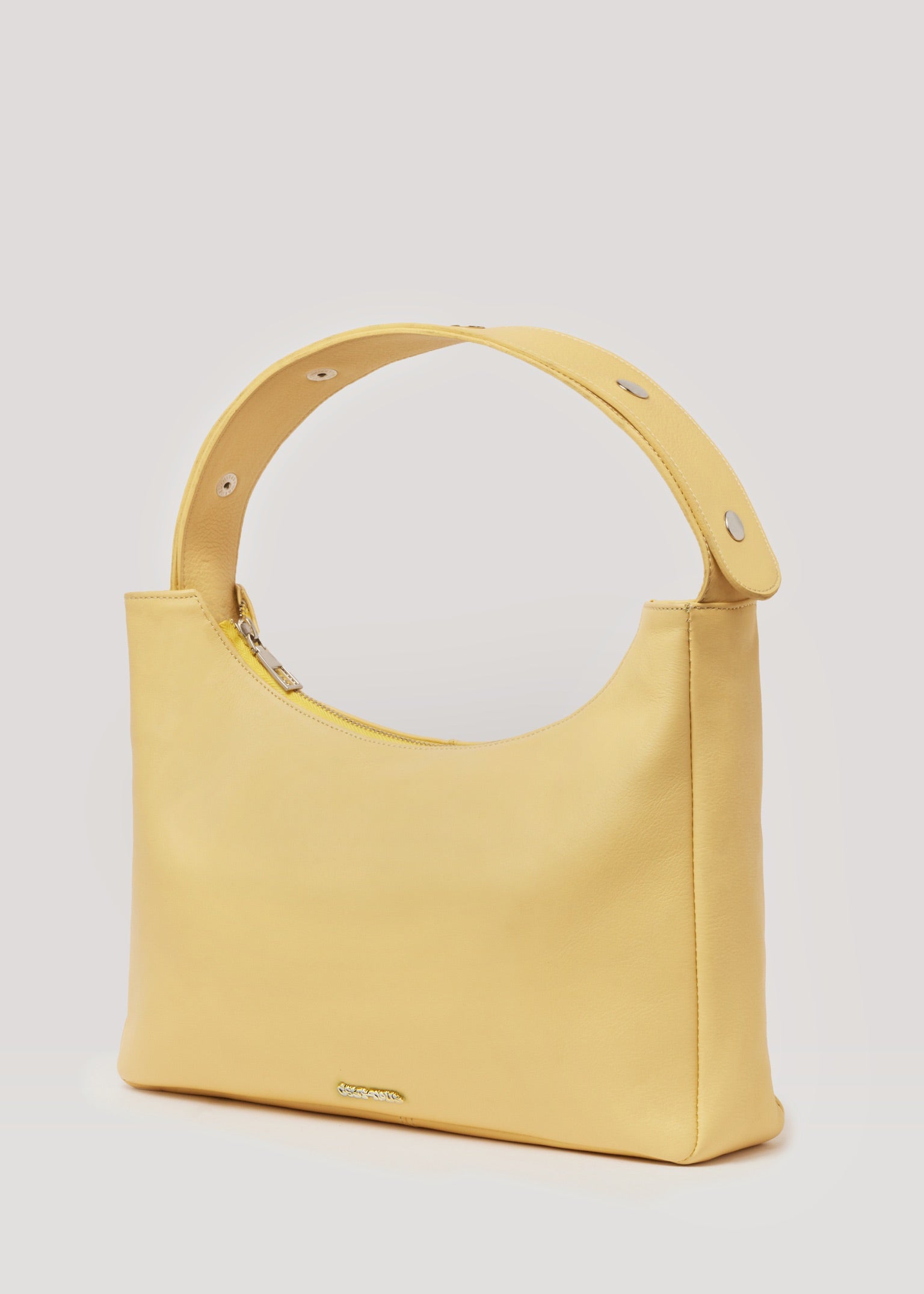 Bolso Tika en piel Napa - Amarillo Mantequilla