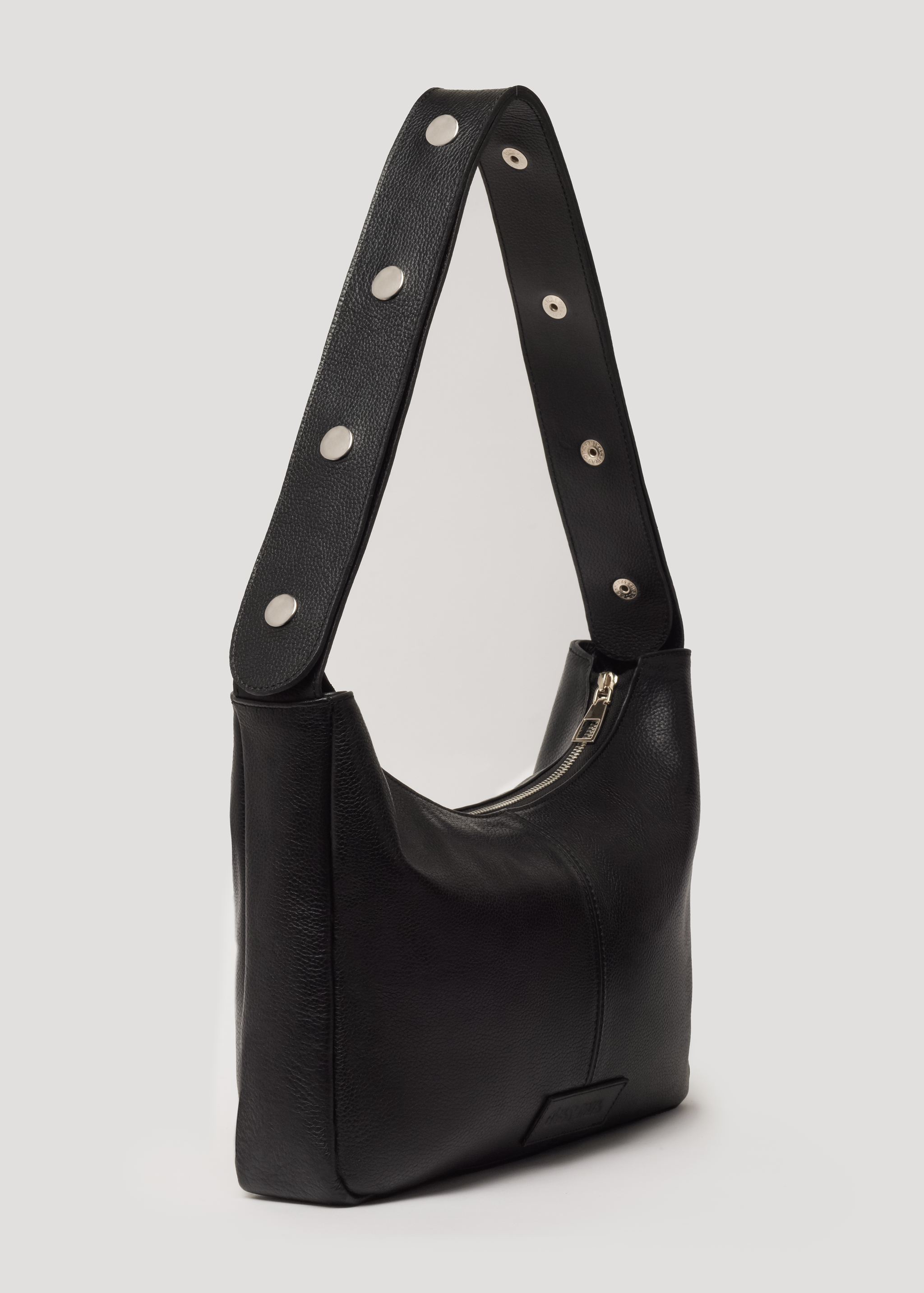 Tika Bag in Grained Nappa Leather - Black