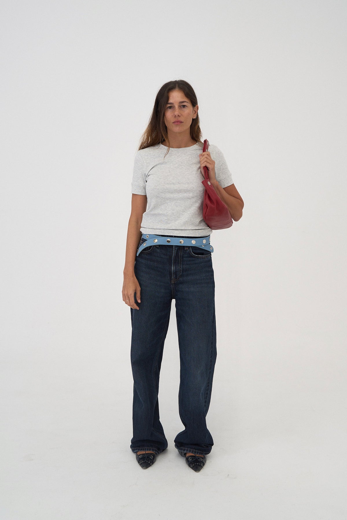 Sali Bag in Nappa Leather - Red