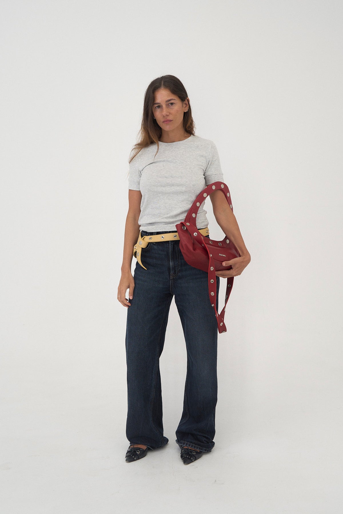 Sali Bag in Nappa Leather - Red